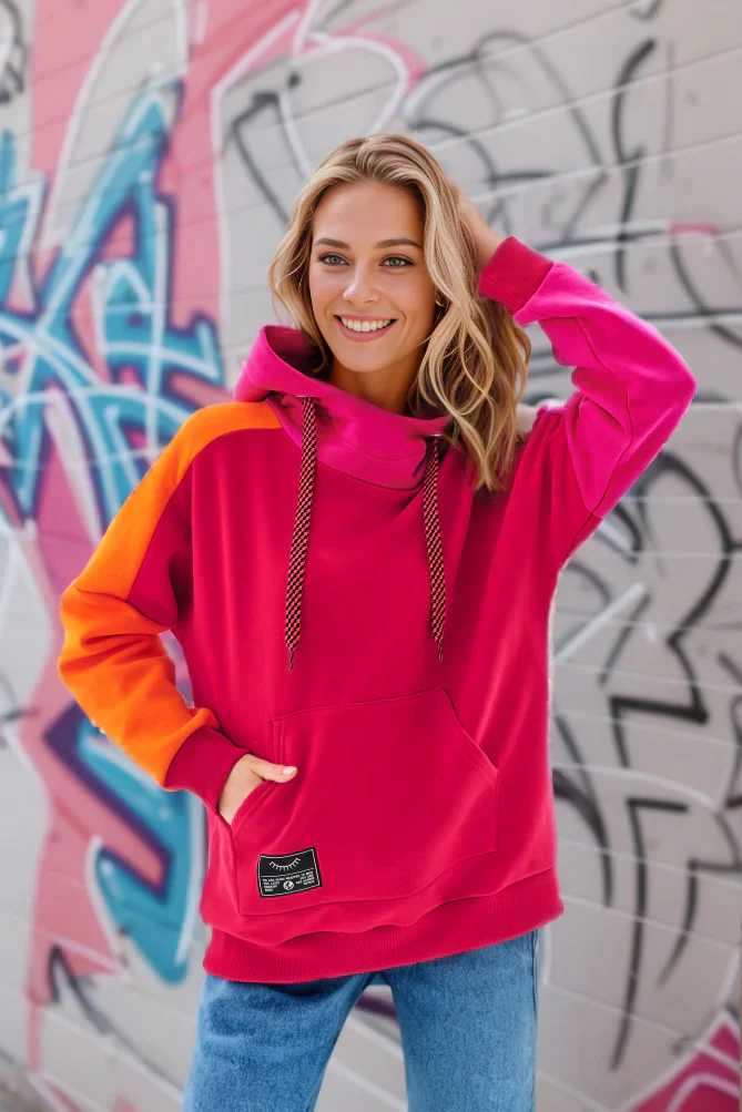 Bluza oversize Sunset Stardust - Image 4