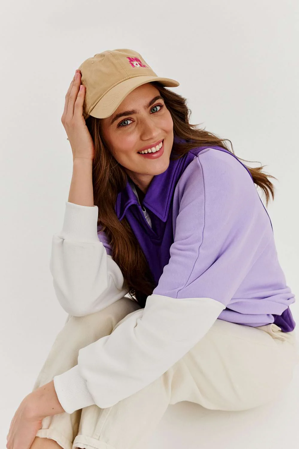 Bluza polo Mystic Plum - Image 2