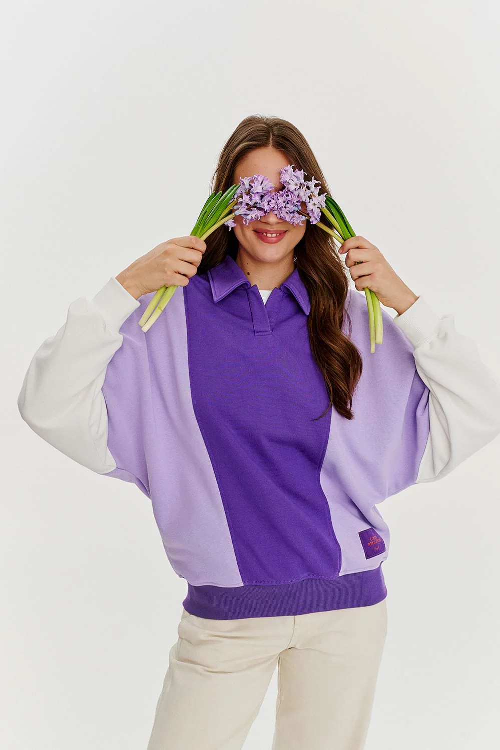 Bluza polo Mystic Plum - Image 5