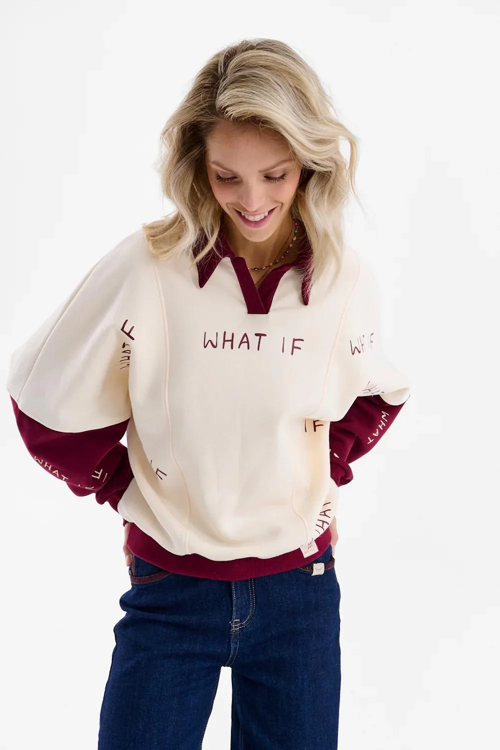 Bluza polo What If x Kit Agar - Image 17