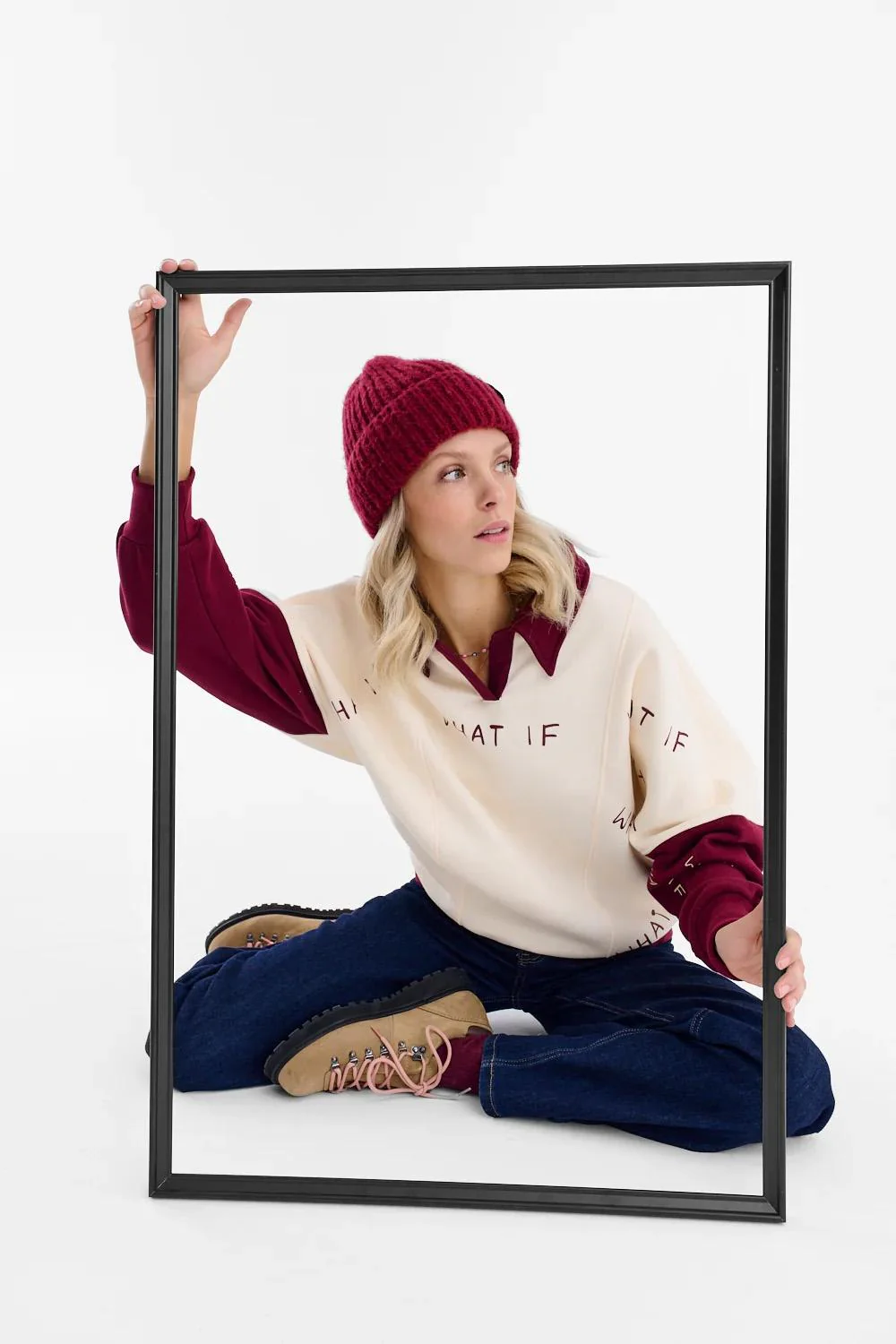 Bluza polo What If x Kit Agar - Image 3