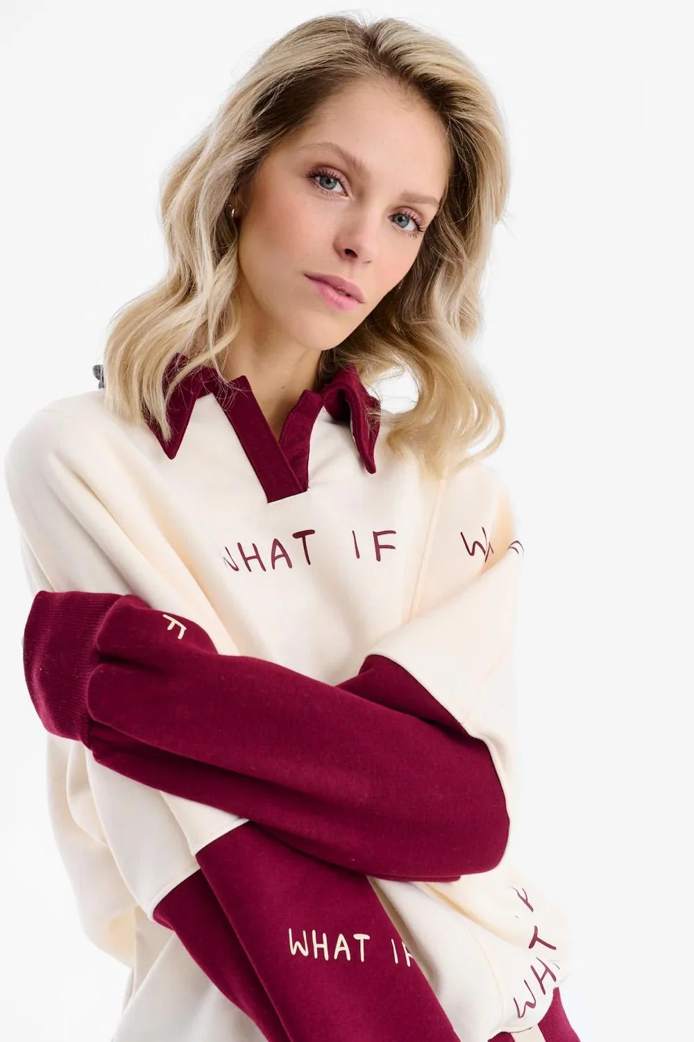 Bluza polo What If x Kit Agar - Image 4