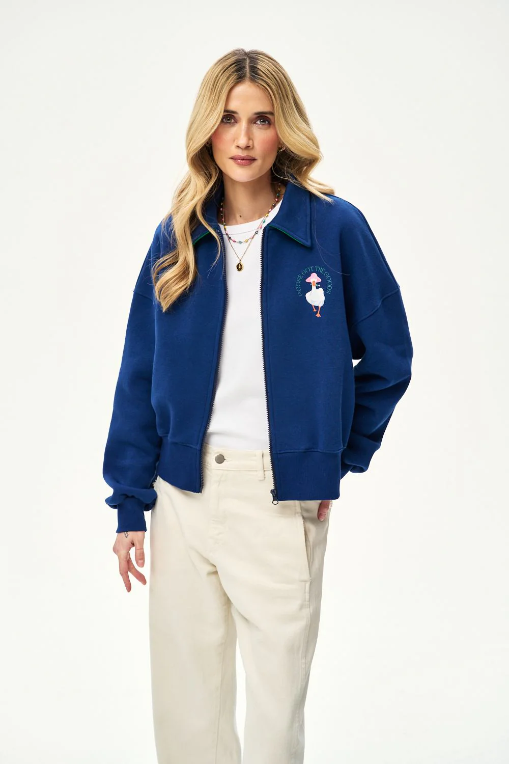 Bluza rozpinana Mrs. Goose - Image 4