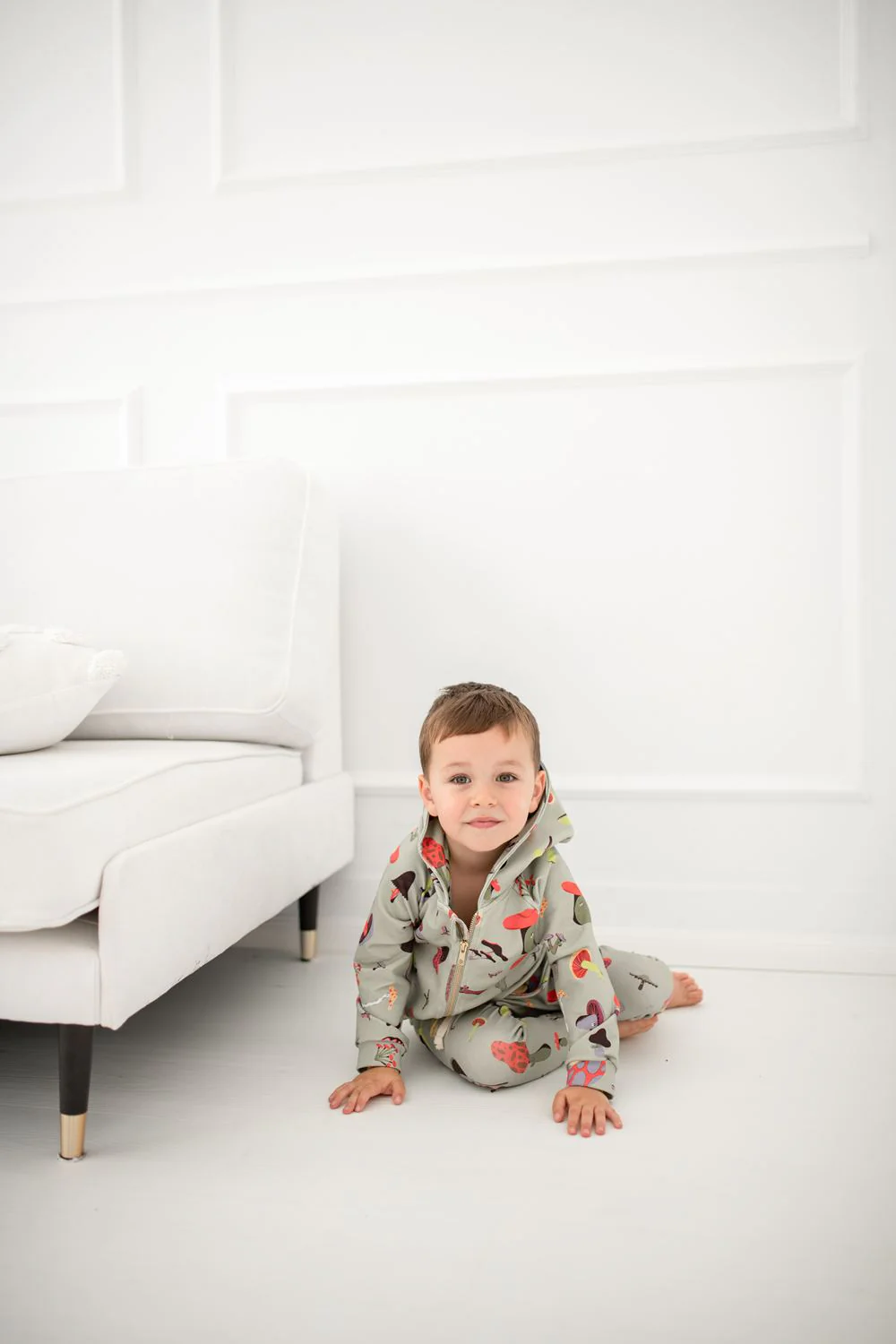 Bluza rozpinana z kapturem grzybek Teofil - Image 3