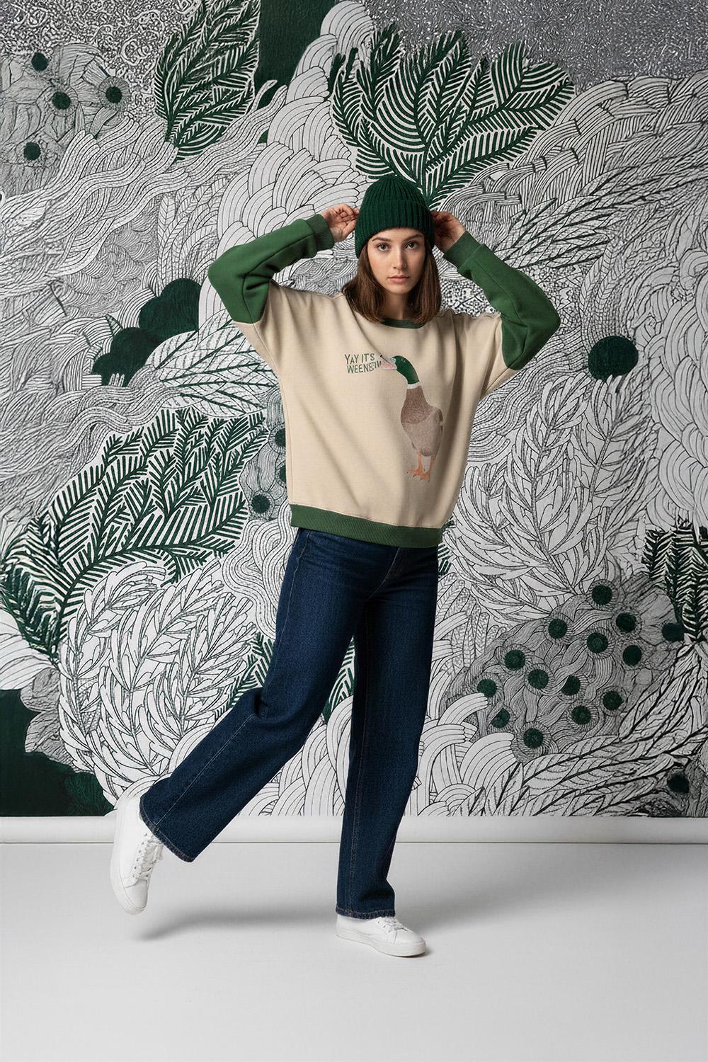 Bluza Wild Quack x Cecilia Petterson - Image 2