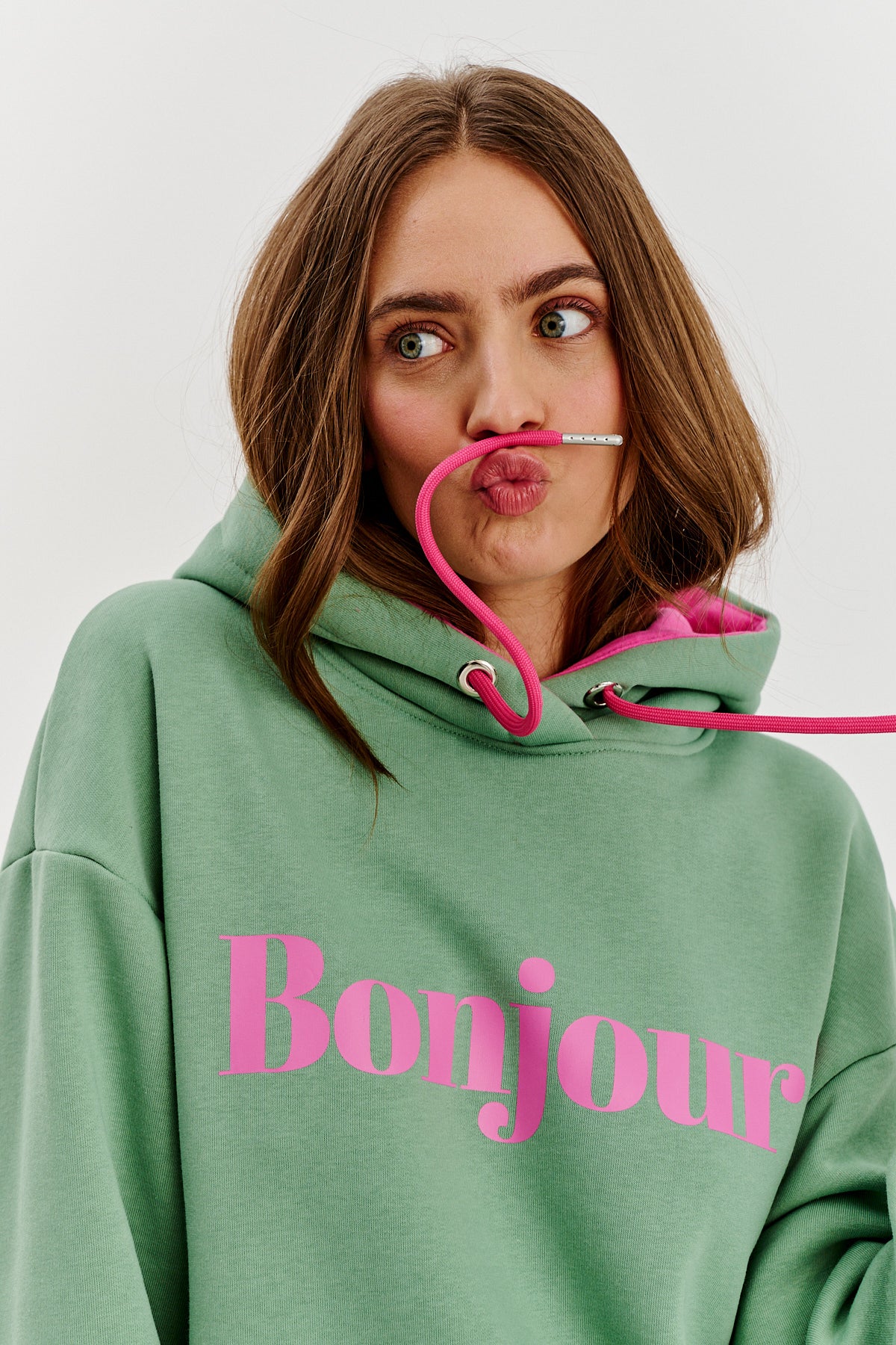 Bluza z kapturem Bonjour Chérie - Image 15