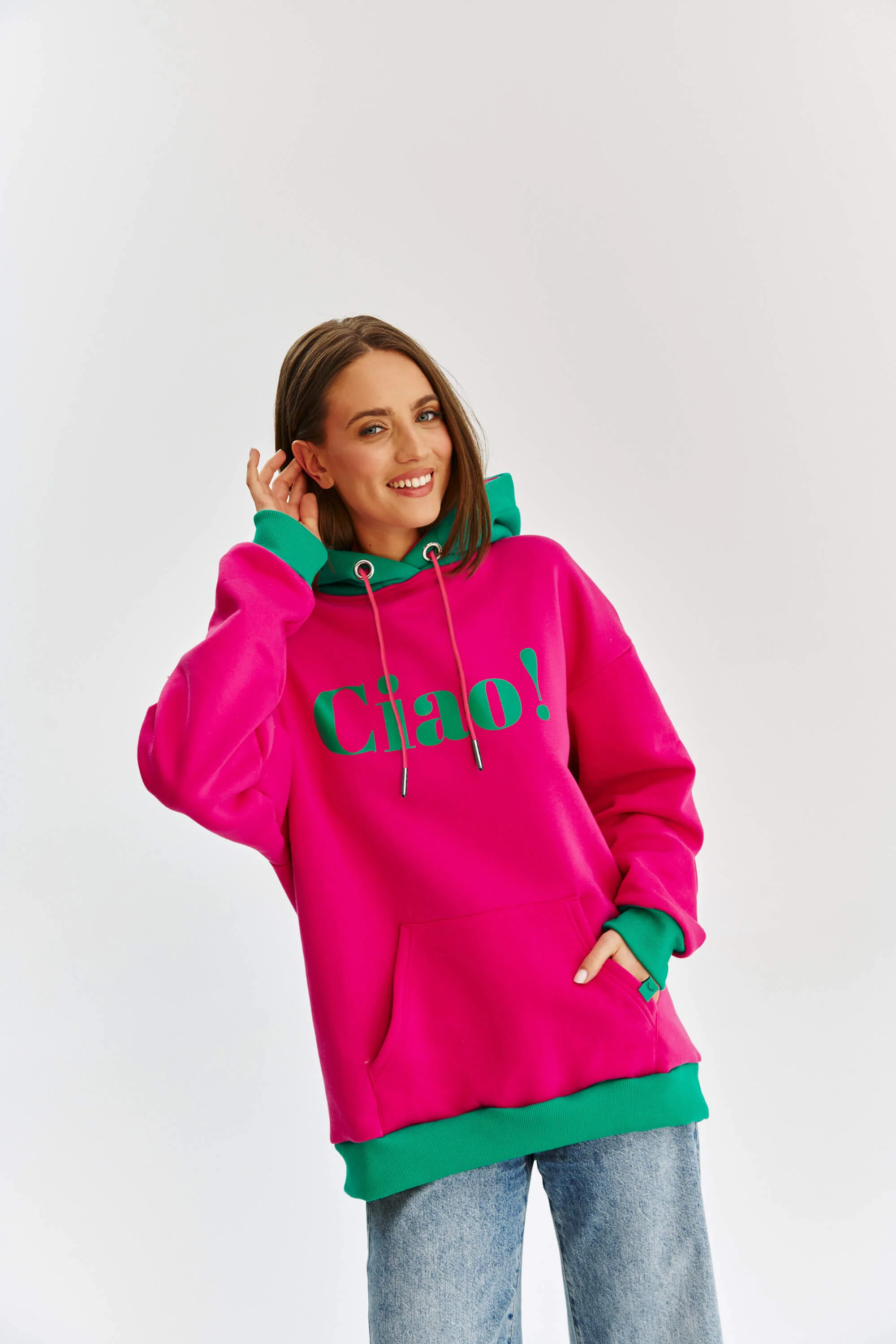Bluza z kapturem Ciao Arrivederci - Image 9