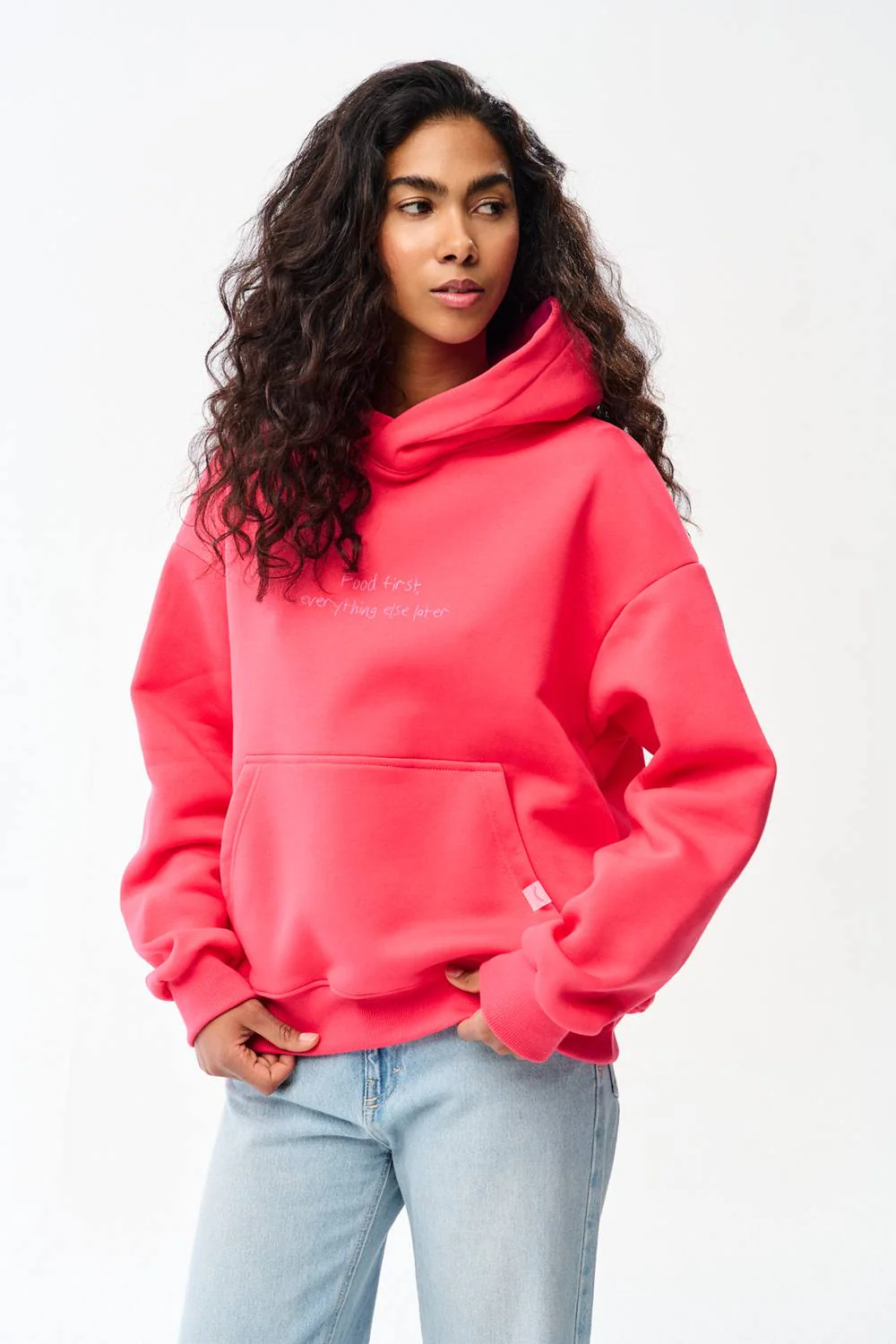 Bluza z kapturem Food First - Image 8