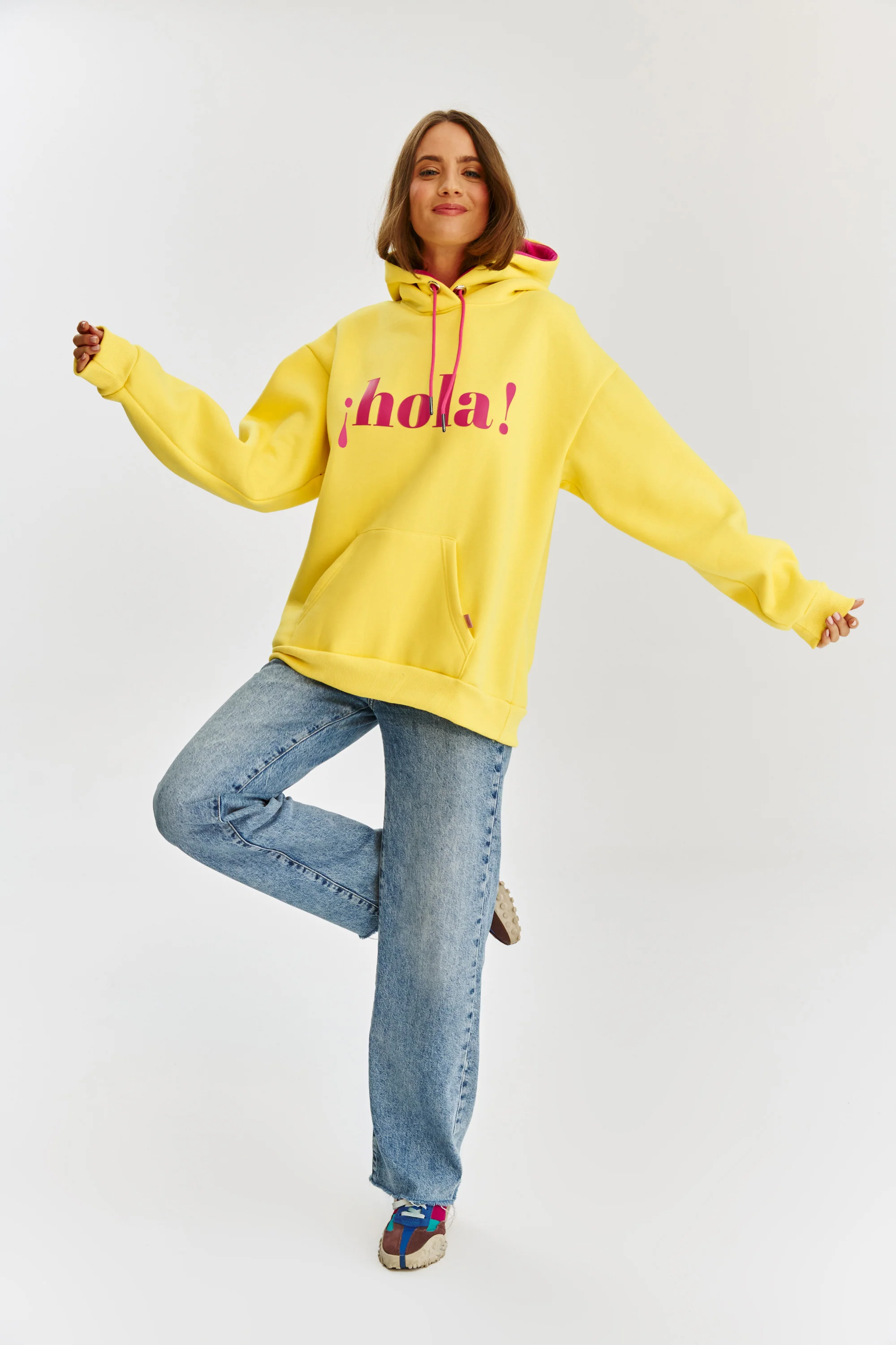 Bluza z kapturem Hola Adios - Image 3