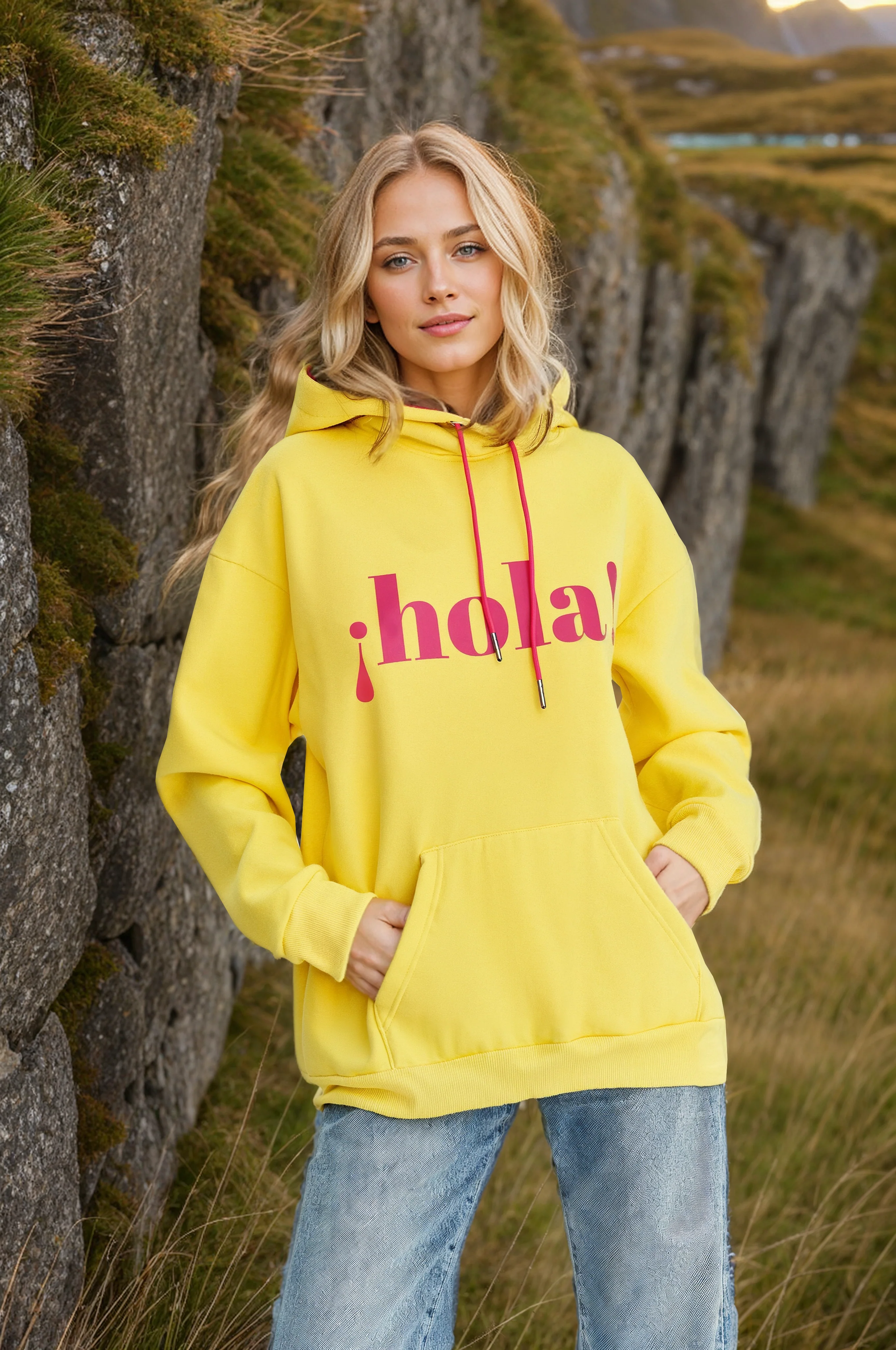 Bluza z kapturem Hola Adios - Image 7