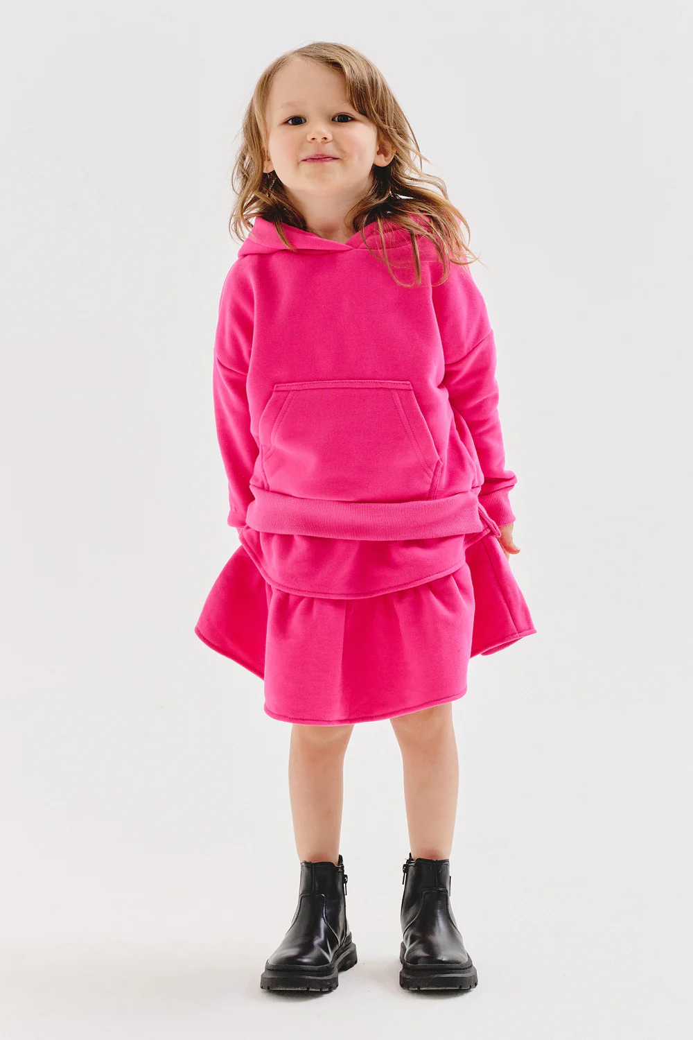 Bluza z kapturem Magenta Love - Image 4