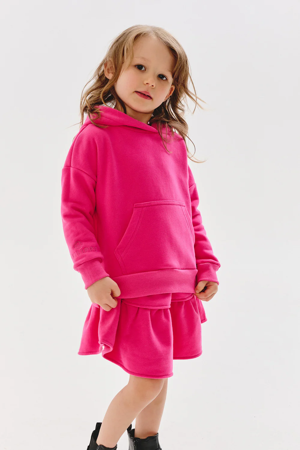 Bluza z kapturem Magenta Love - Image 7