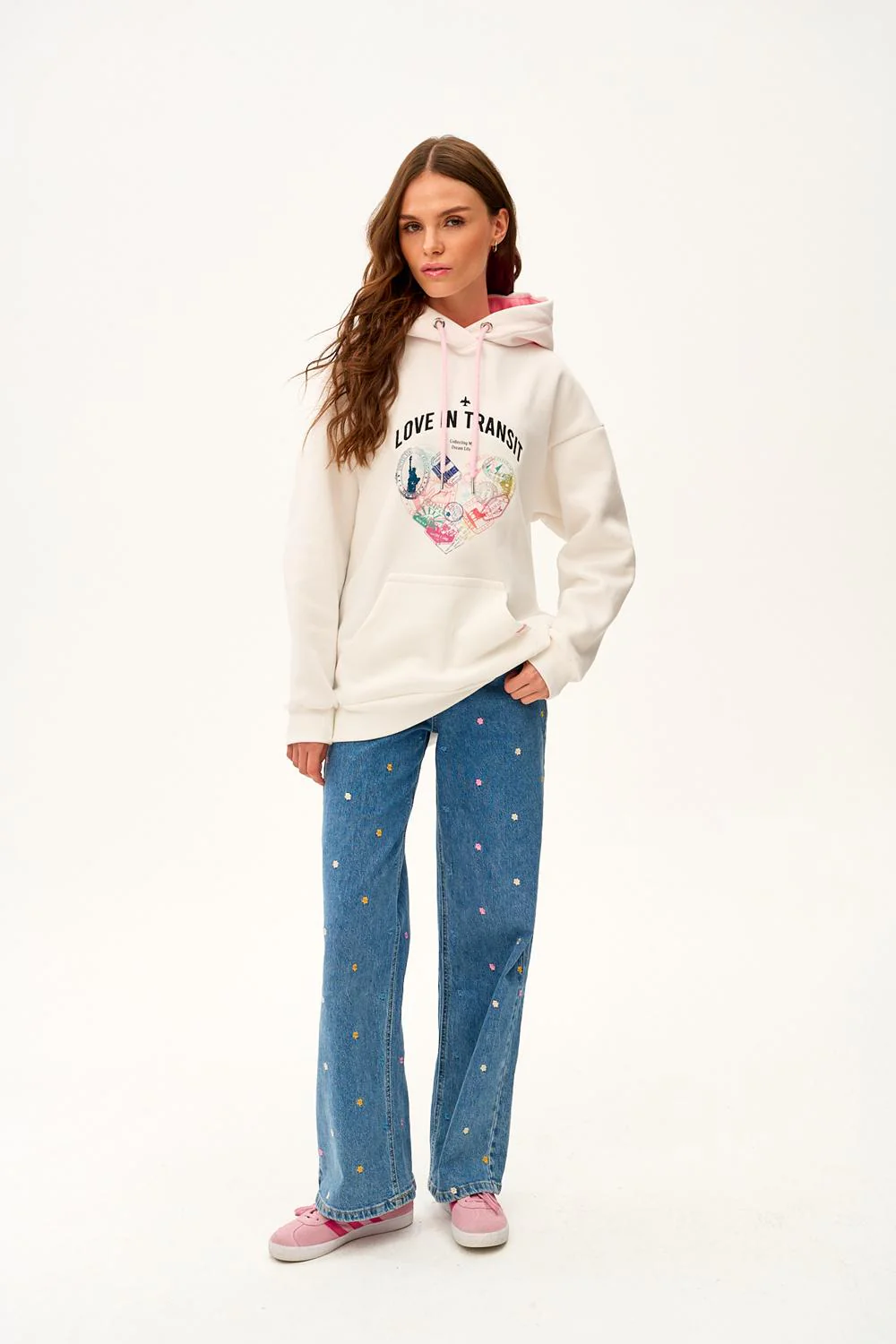 Bluza z kapturem Love in Transit - Image 12