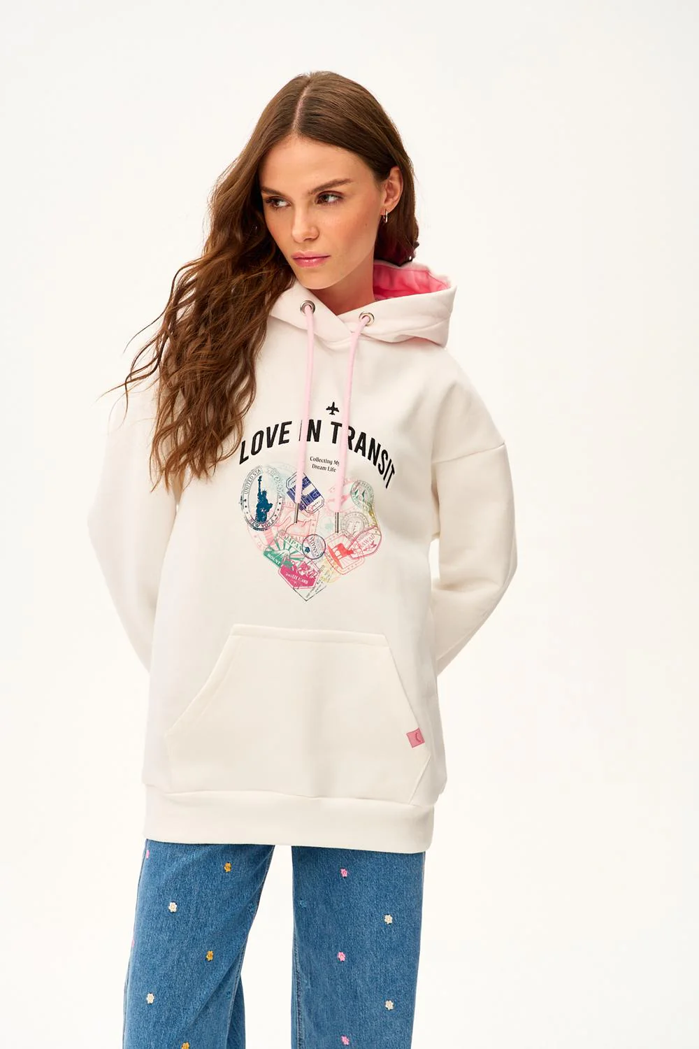 Bluza z kapturem Love in Transit - Image 14