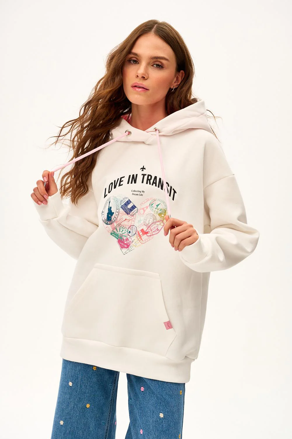 Bluza z kapturem Love in Transit - Image 4