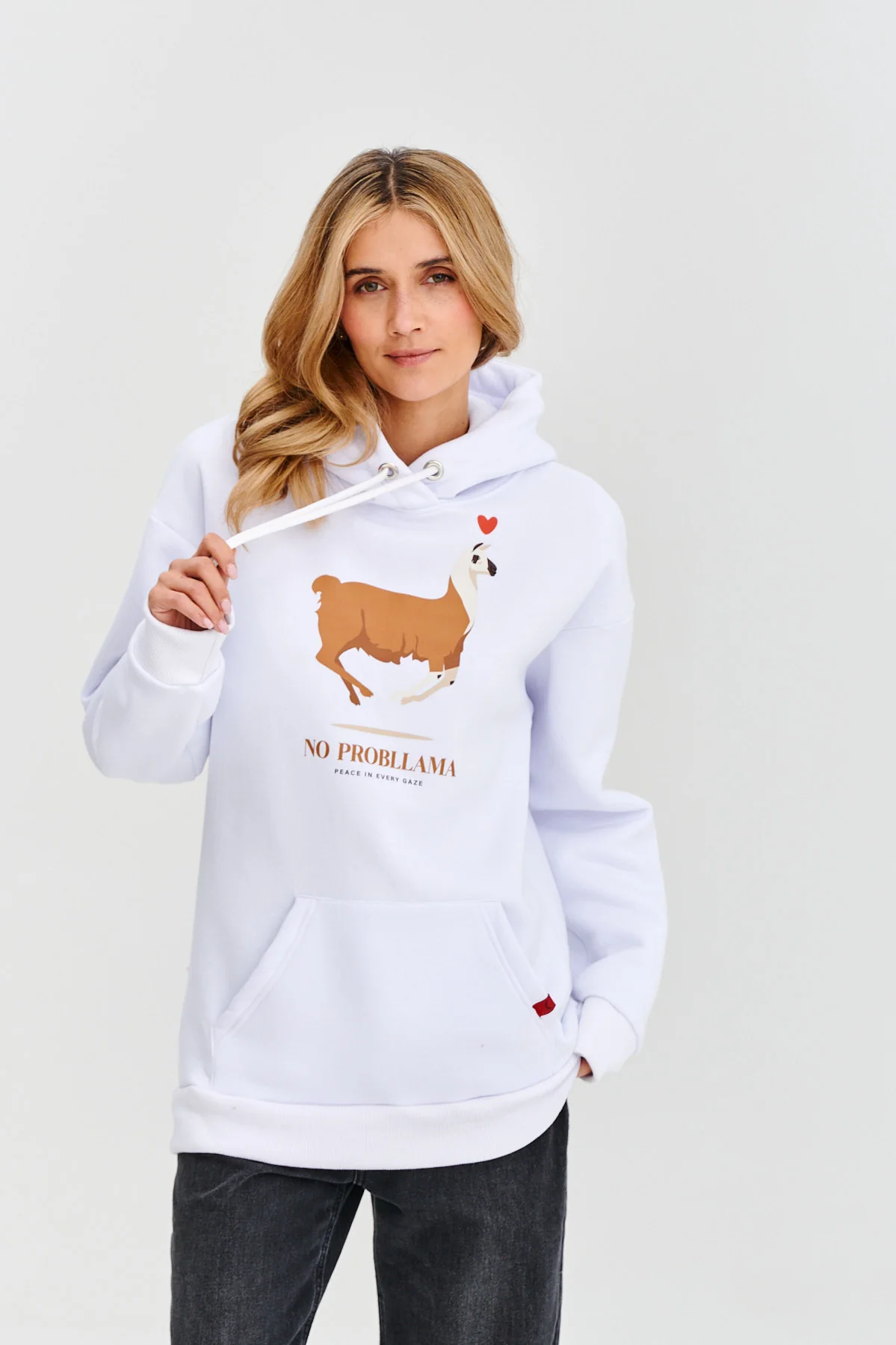 Bluza z kapturem No Probllama - Image 13