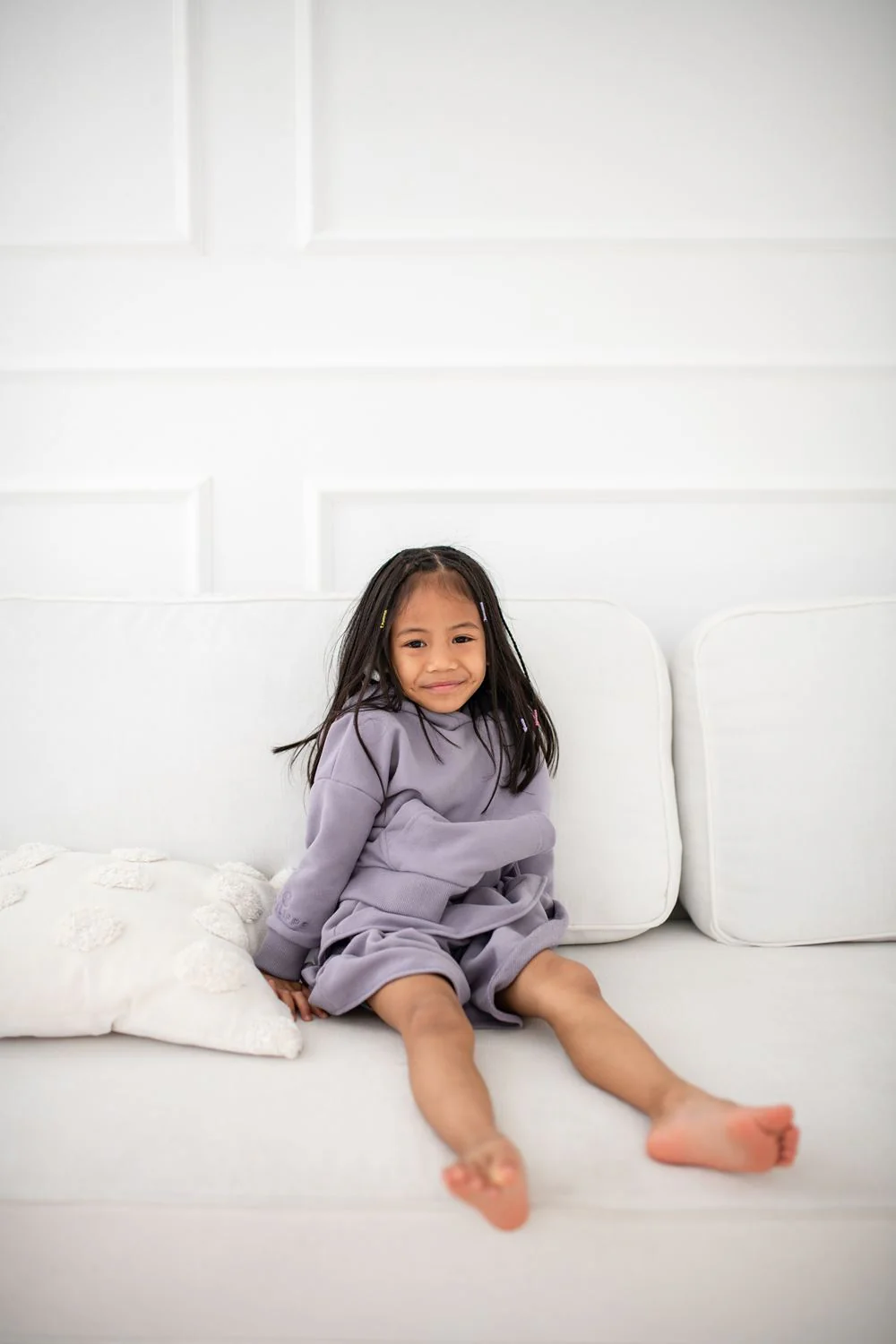 Bluza z kapturem Cozy Lavender - Image 4