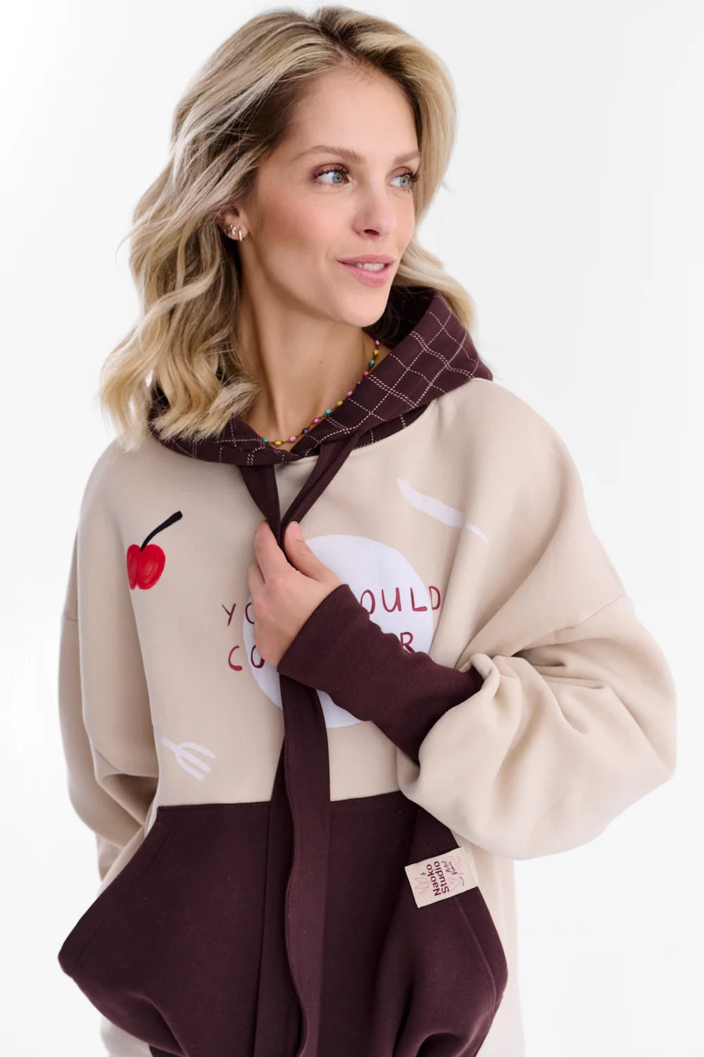 Bluza z wiązaniem Come Over x Kit Agar - Image 12