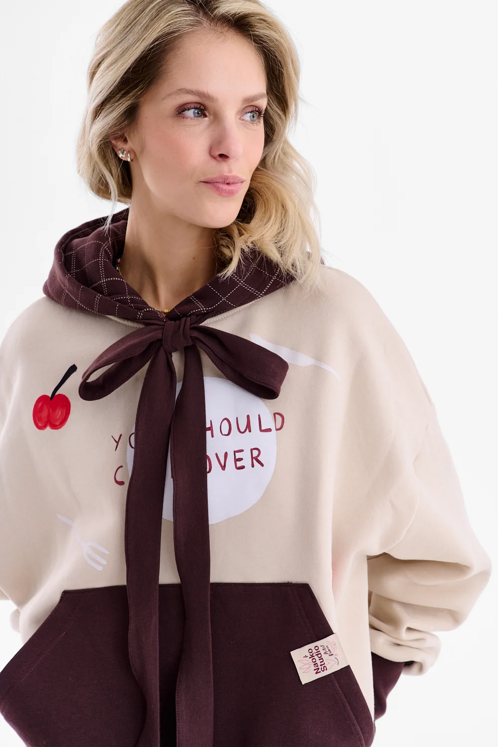 Bluza z wiązaniem Come Over x Kit Agar - Image 18