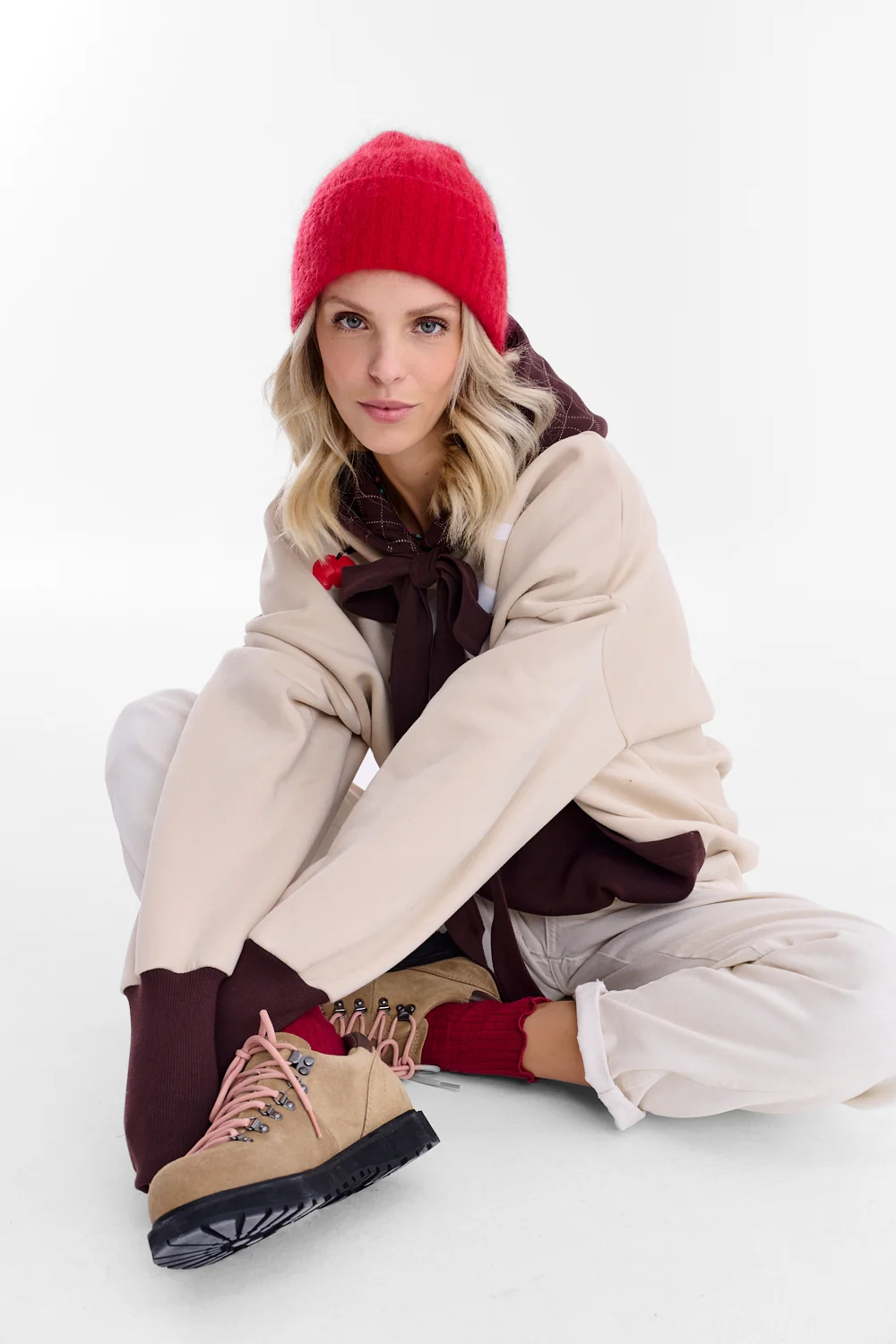 Bluza z wiązaniem Come Over x Kit Agar - Image 6
