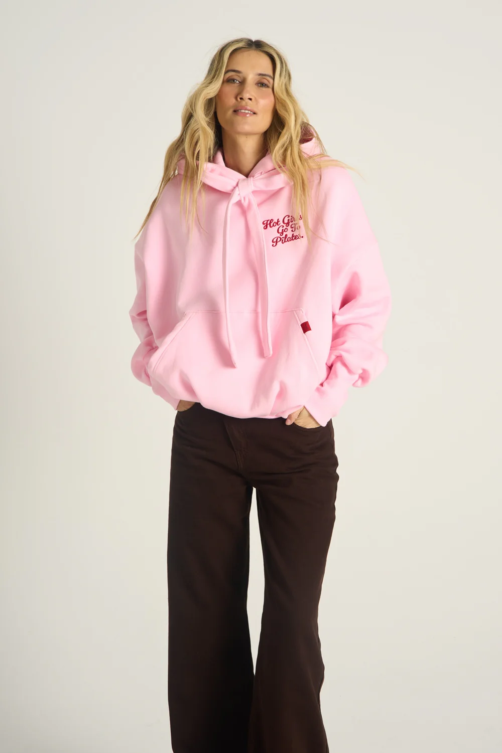 Bluza z wiązaniem Pilates Queen - Image 13