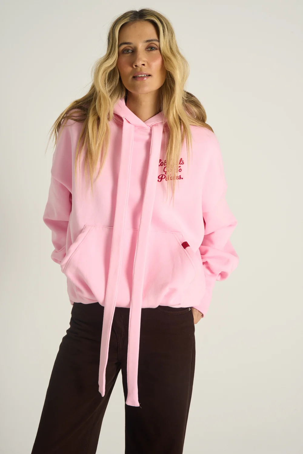 Bluza z wiązaniem Pilates Queen - Image 3