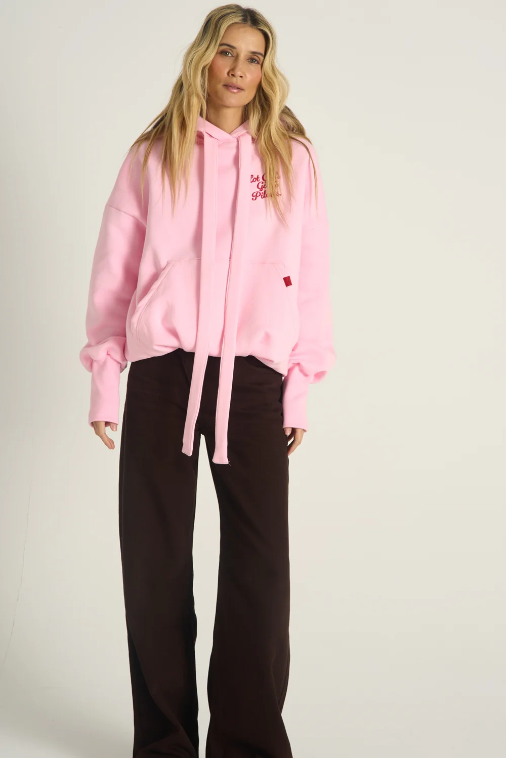 Bluza z wiązaniem Pilates Queen - Image 6