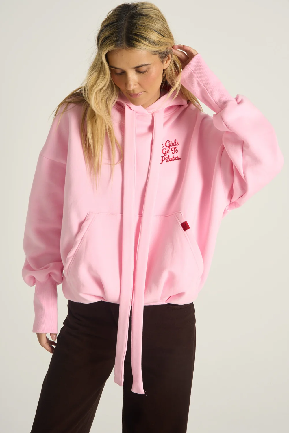 Bluza z wiązaniem Pilates Queen - Image 8