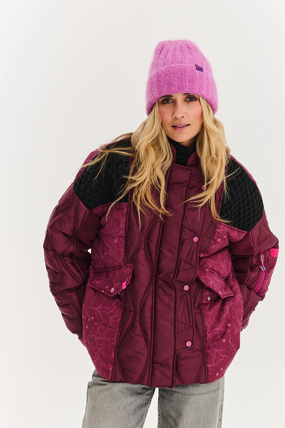Bomberka pikowana Berry Snuggle - Image 17