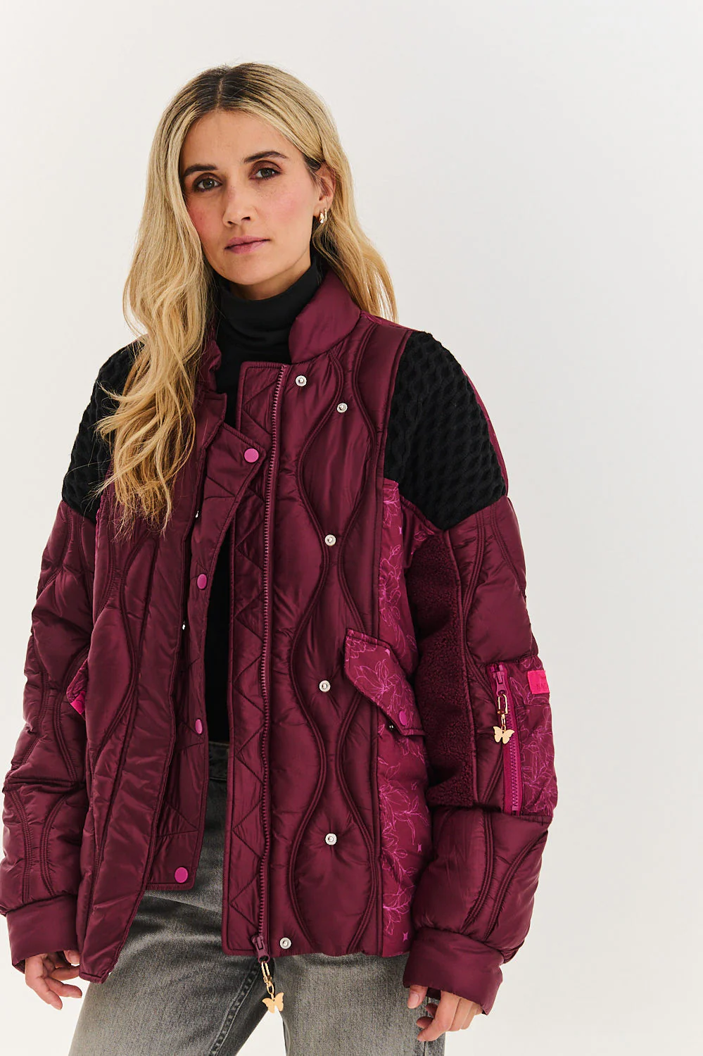 Bomberka pikowana Berry Snuggle - Image 21