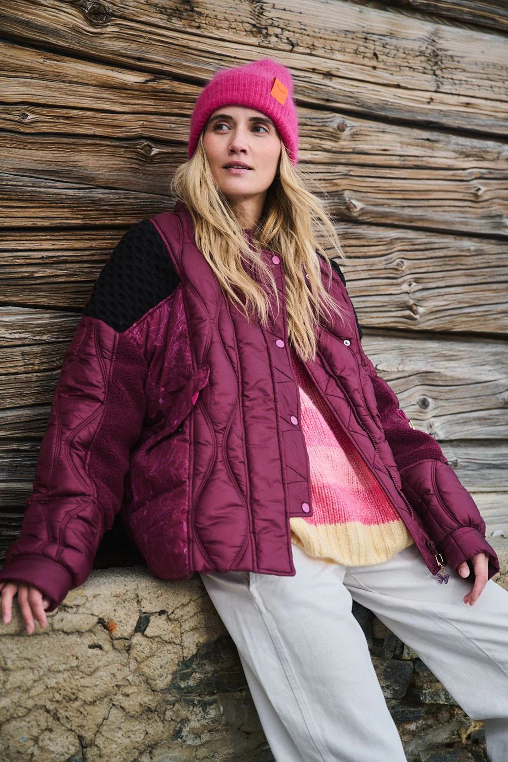 Bomberka pikowana Berry Snuggle - Image 4
