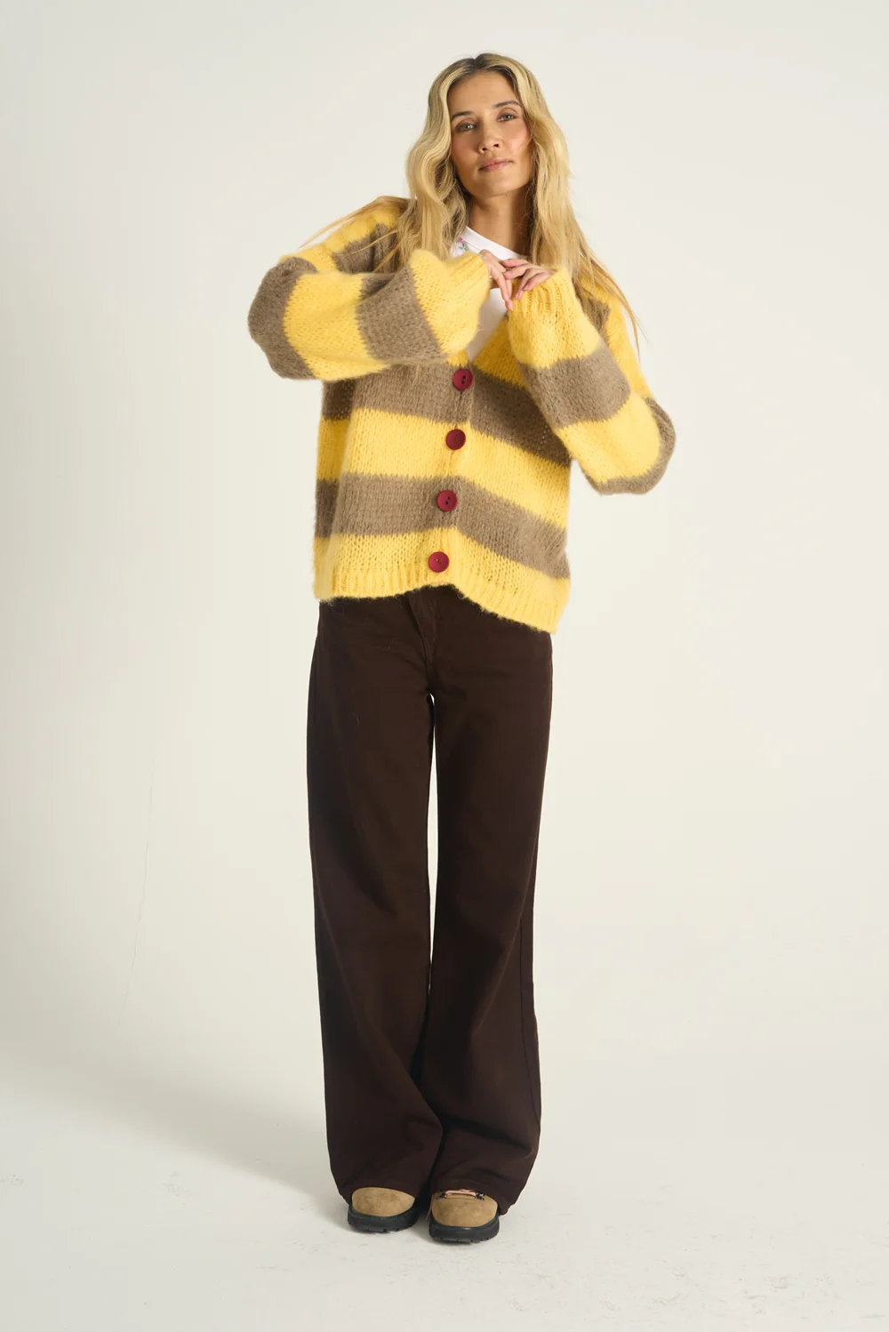Kardigan z moherem Gryffindor Spirit - Image 3