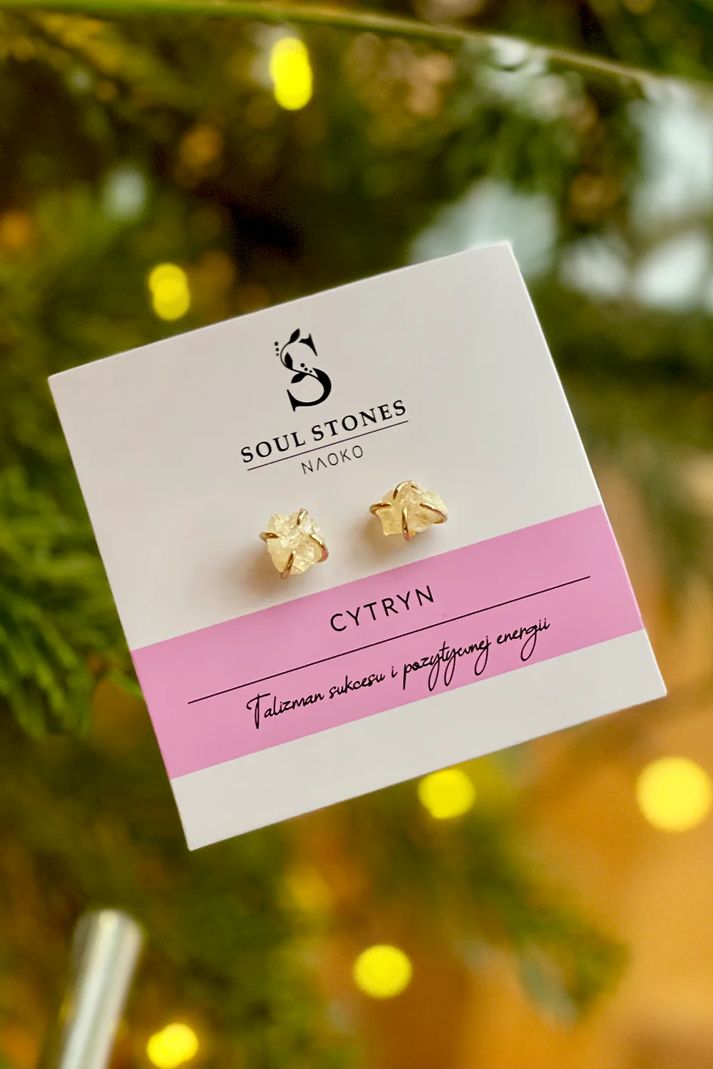 Kolczyki Soul Stones Citrine - Image 3