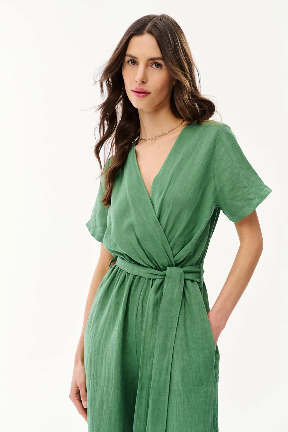Kombinezon lniany Mint Mojito - Image 12
