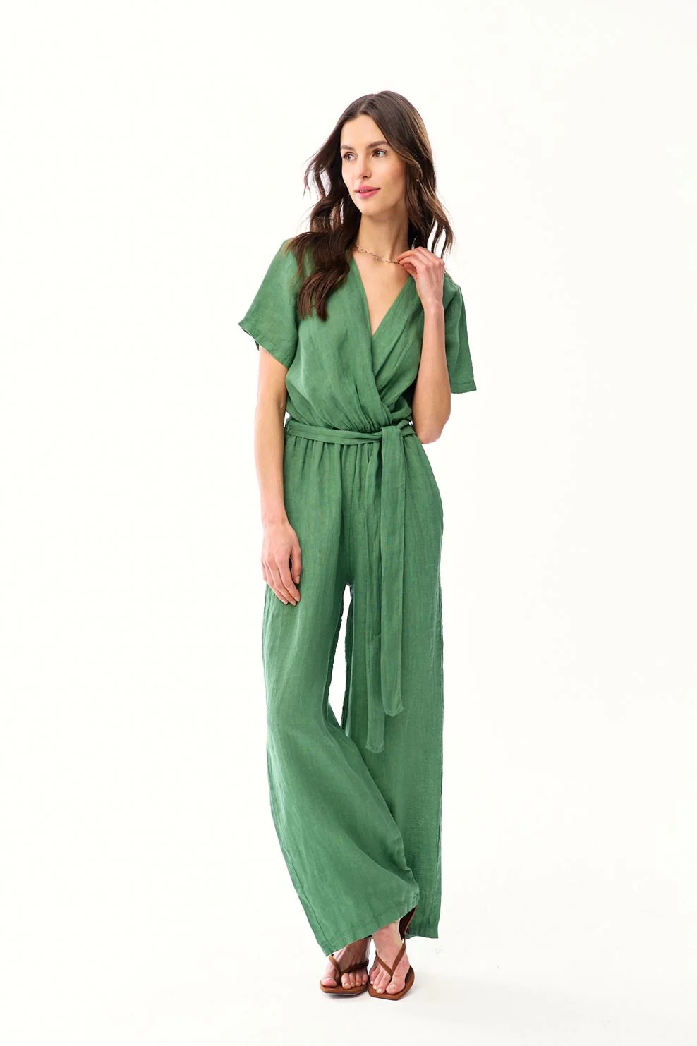 Kombinezon lniany Mint Mojito - Image 4