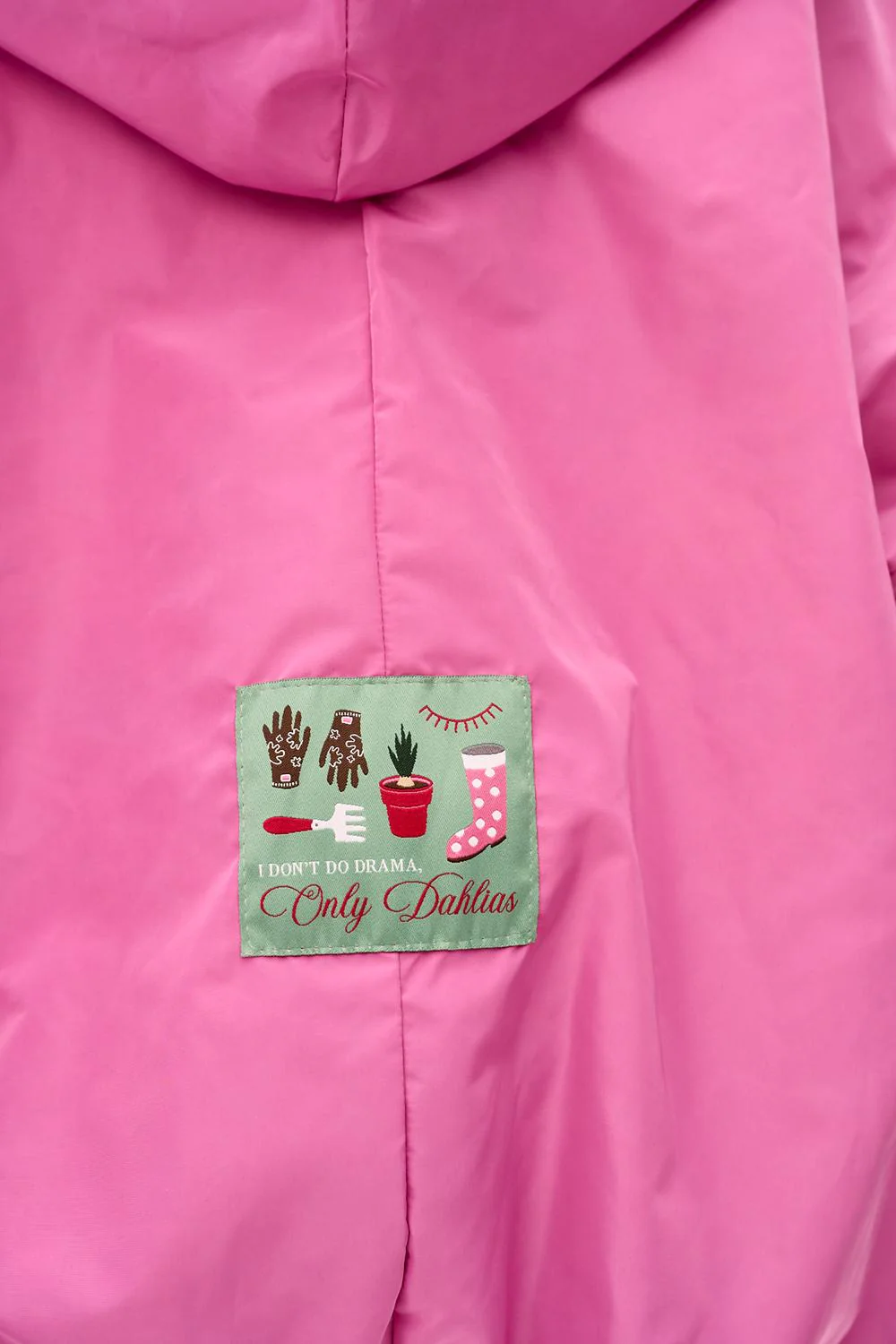 Krótka parka z kapturem Dahlia Crush - Image 17