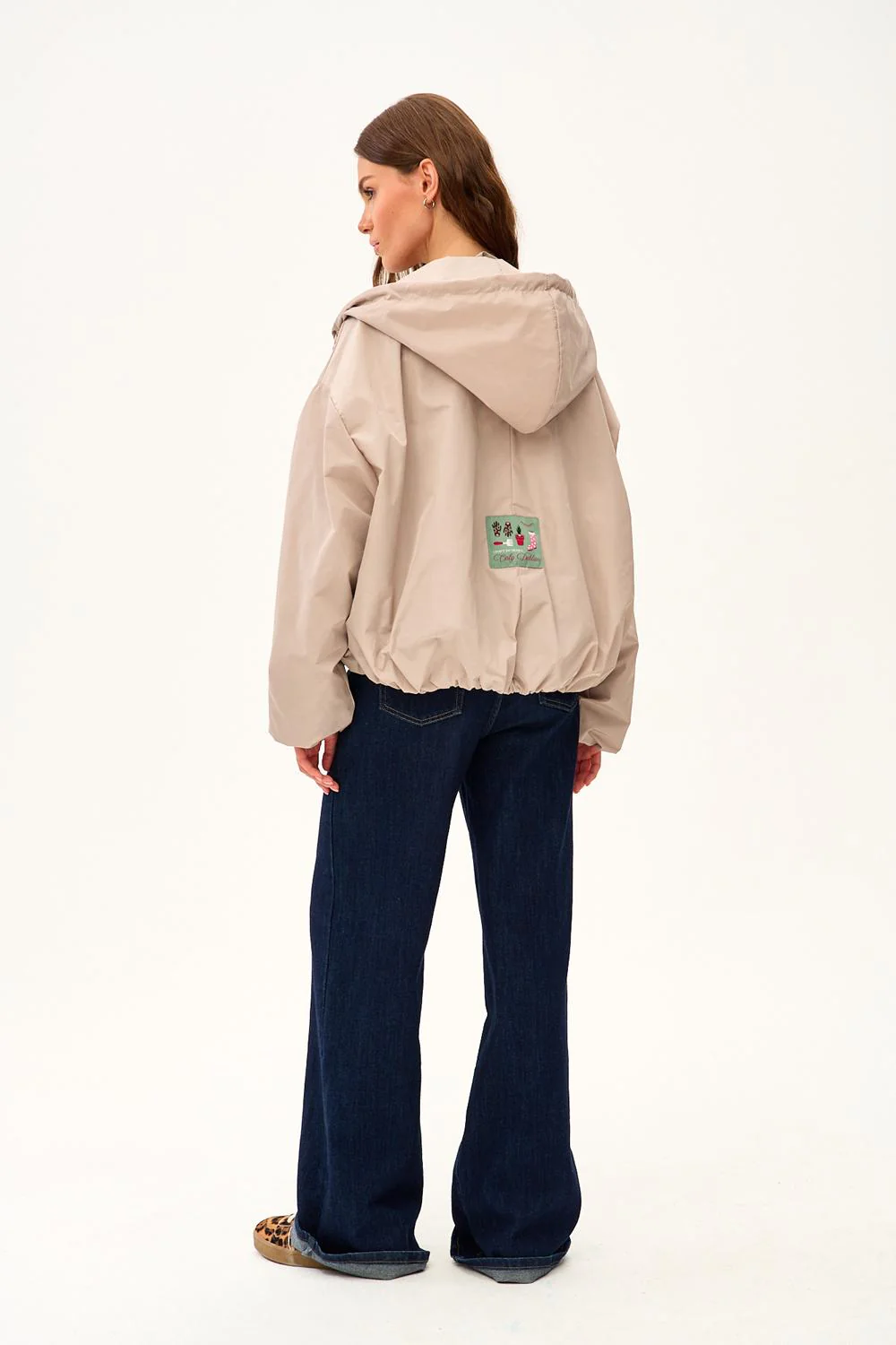 Krótka parka z kapturem Desert Flower - Image 7
