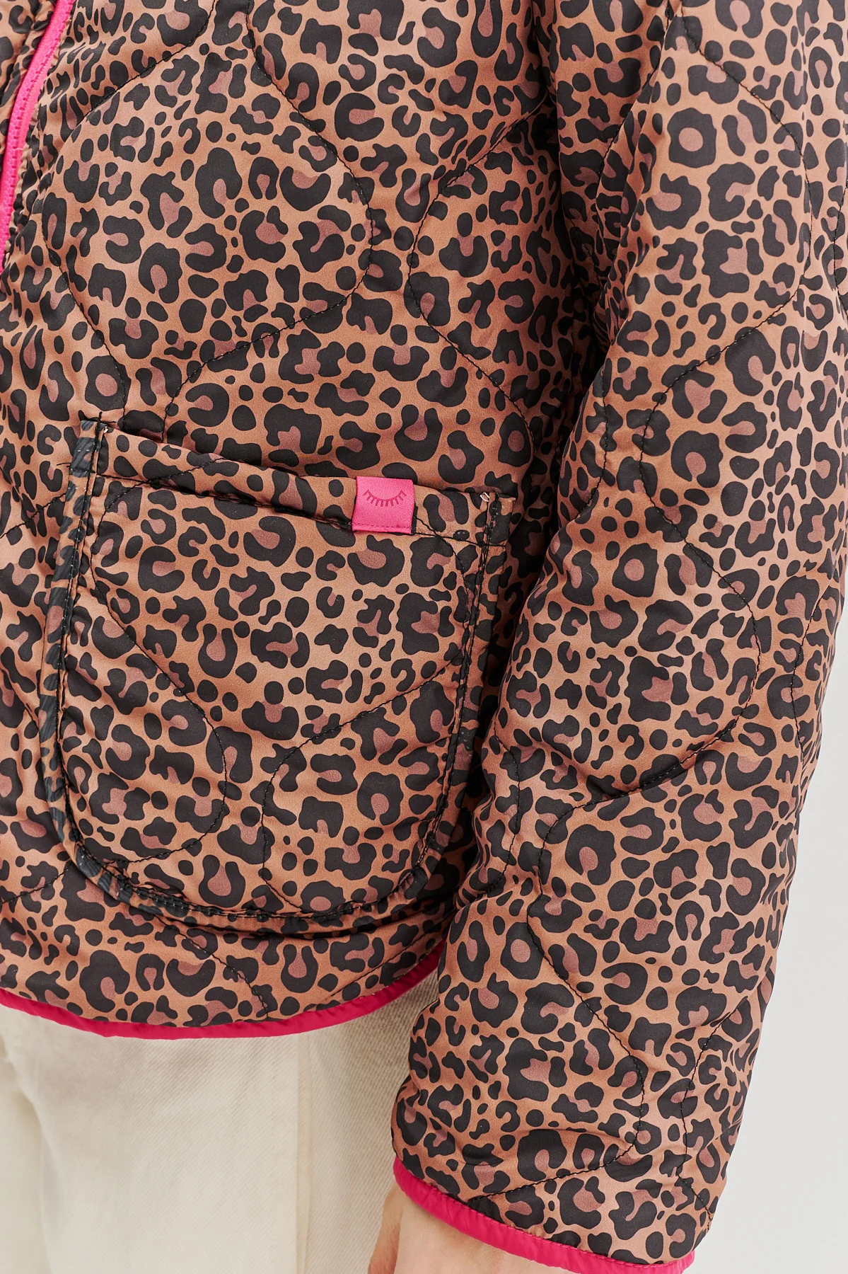 Kurtka dwustronna Pink Cheetah - Image 19