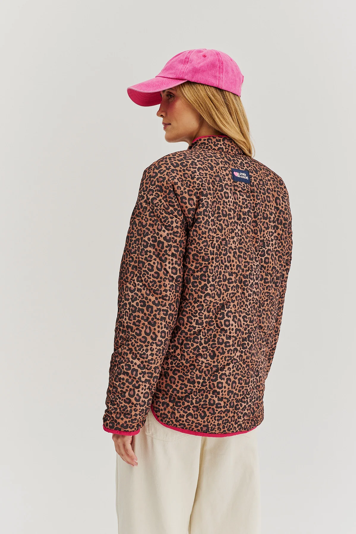 Kurtka dwustronna Pink Cheetah - Image 21