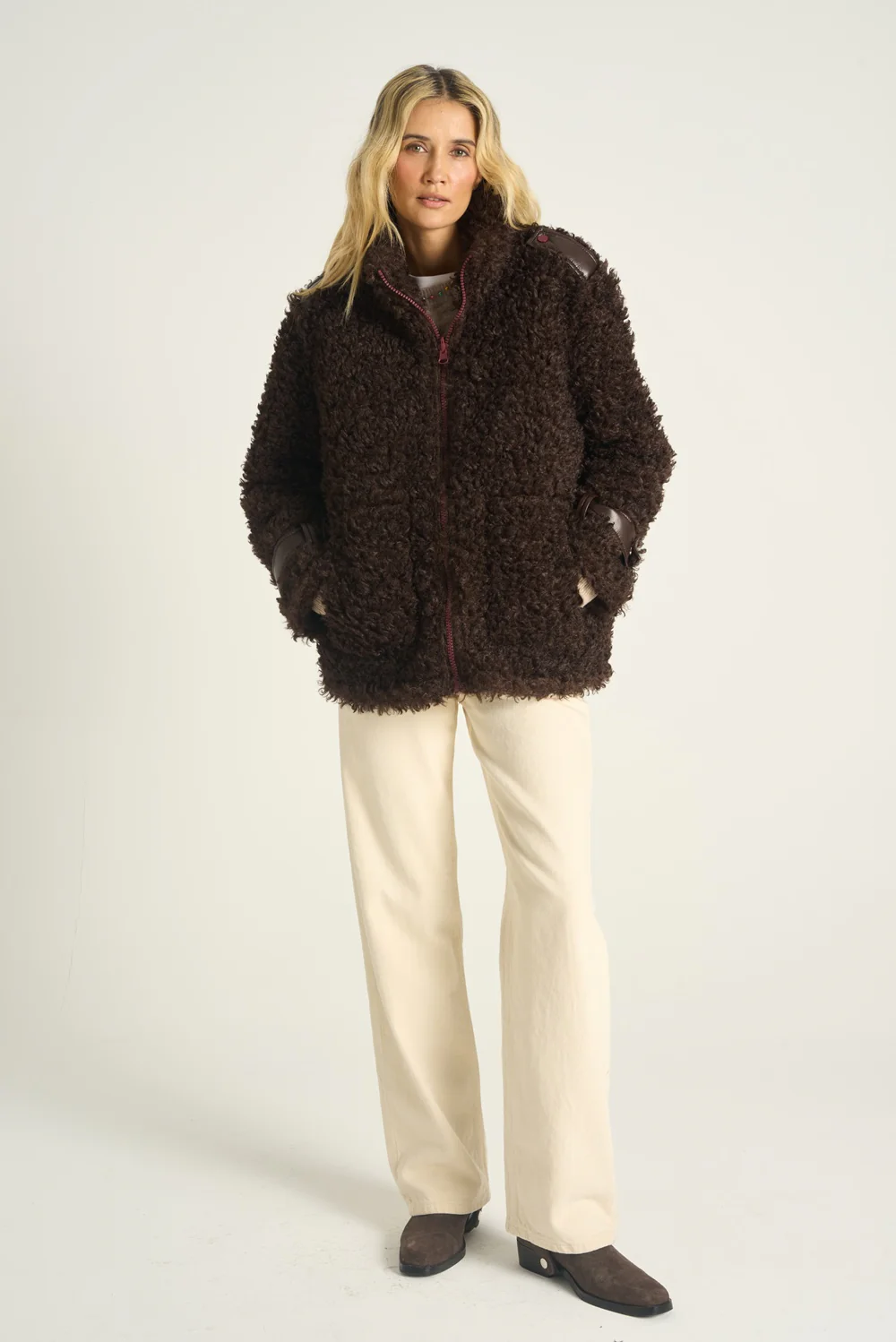 Kurtka Fluffy Mocha Moonrise - Image 13
