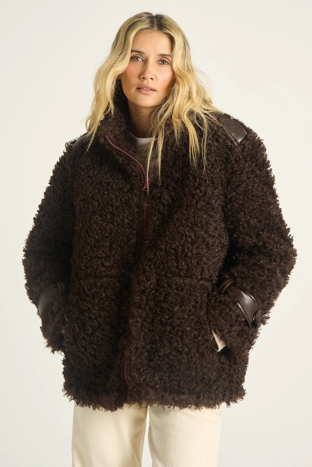 Kurtka Fluffy Mocha Moonrise - Image 19