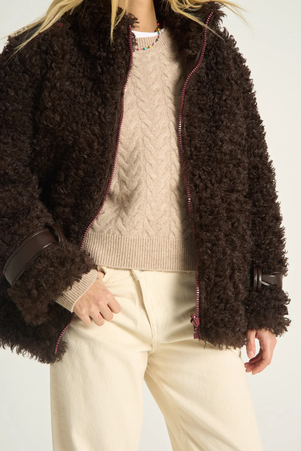 Kurtka Fluffy Mocha Moonrise - Image 31