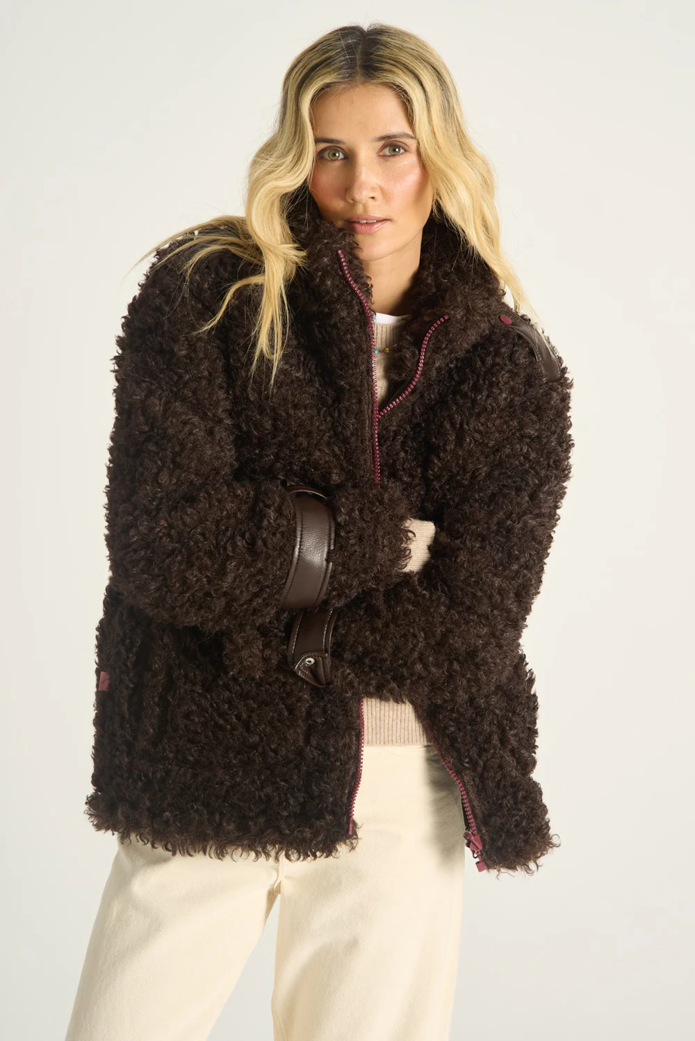 Kurtka Fluffy Mocha Moonrise - Image 32