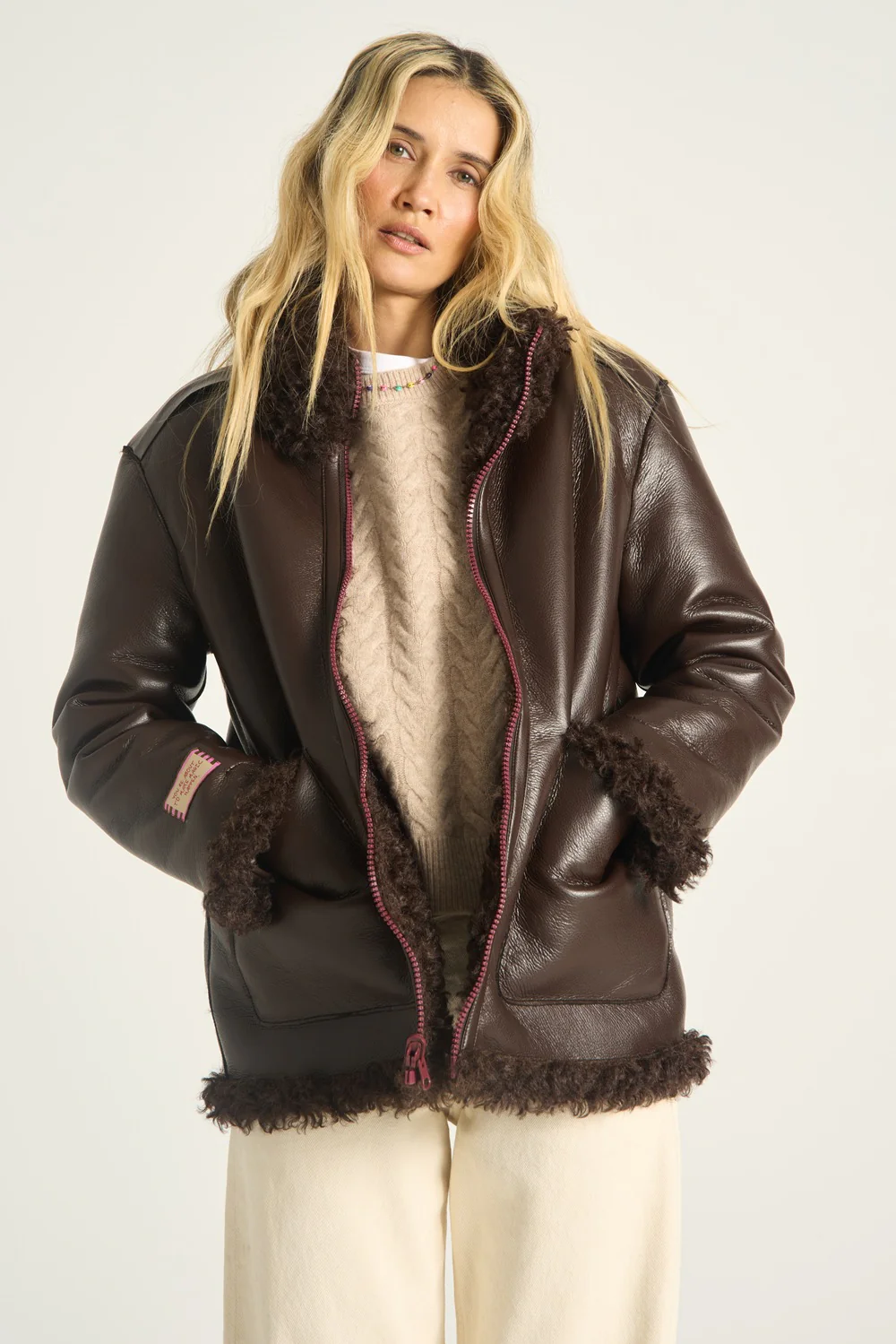 Kurtka Fluffy Mocha Moonrise - Image 37