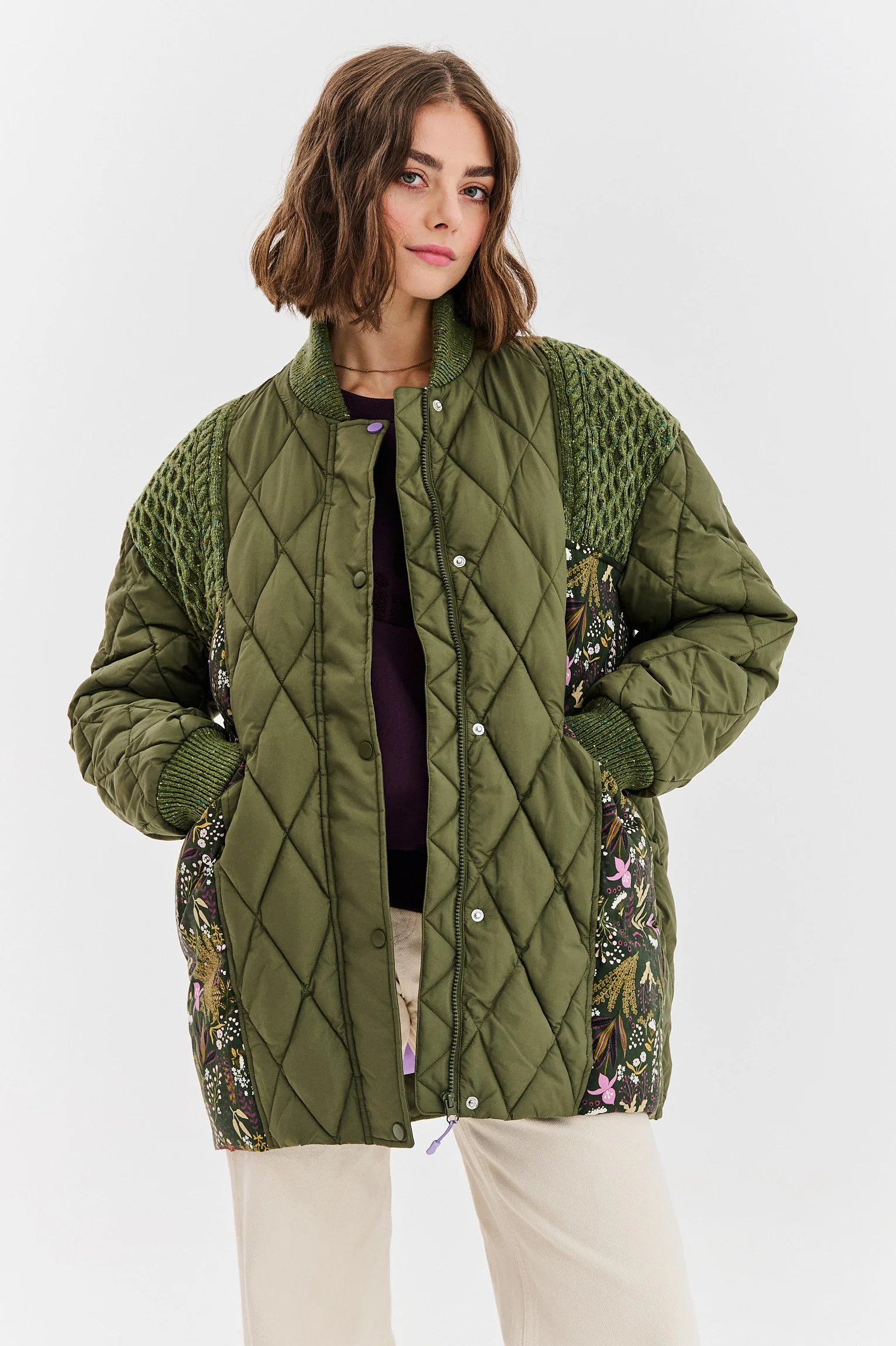 Kurtka pikowana Soft Jungle - Image 13