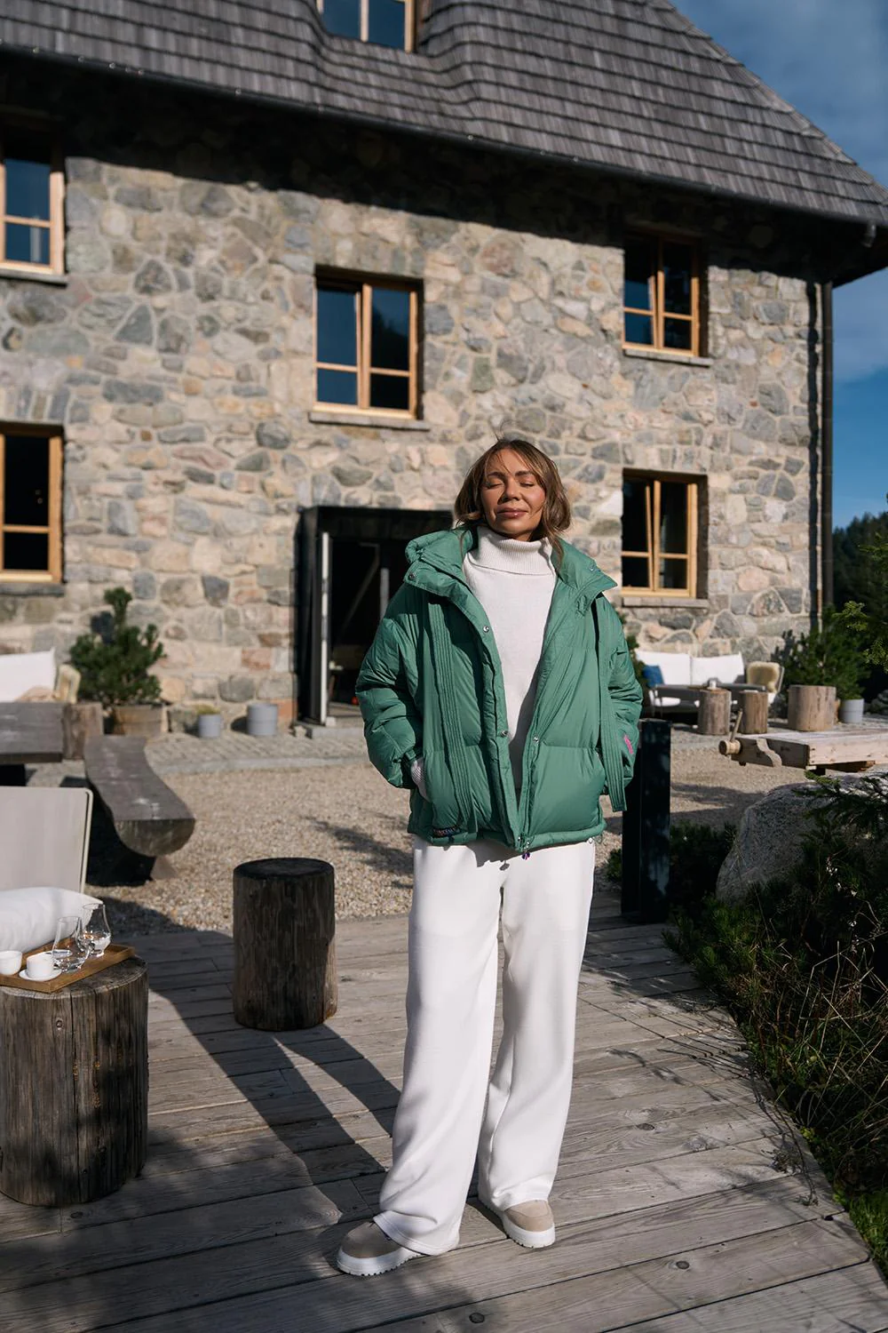 Kurtka puchowa Umbria Olive Moon - Image 14