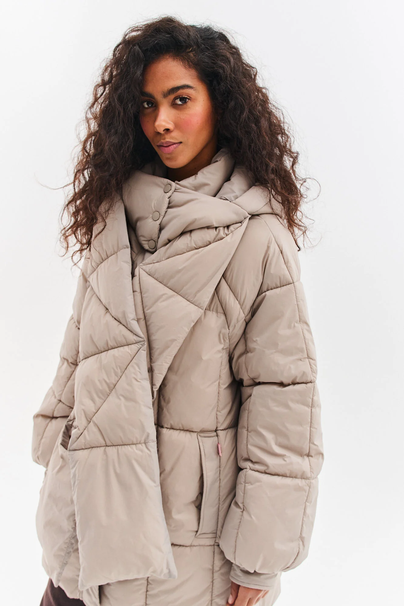Kurtka zimowa Stormy Vanilla Sand - Image 12