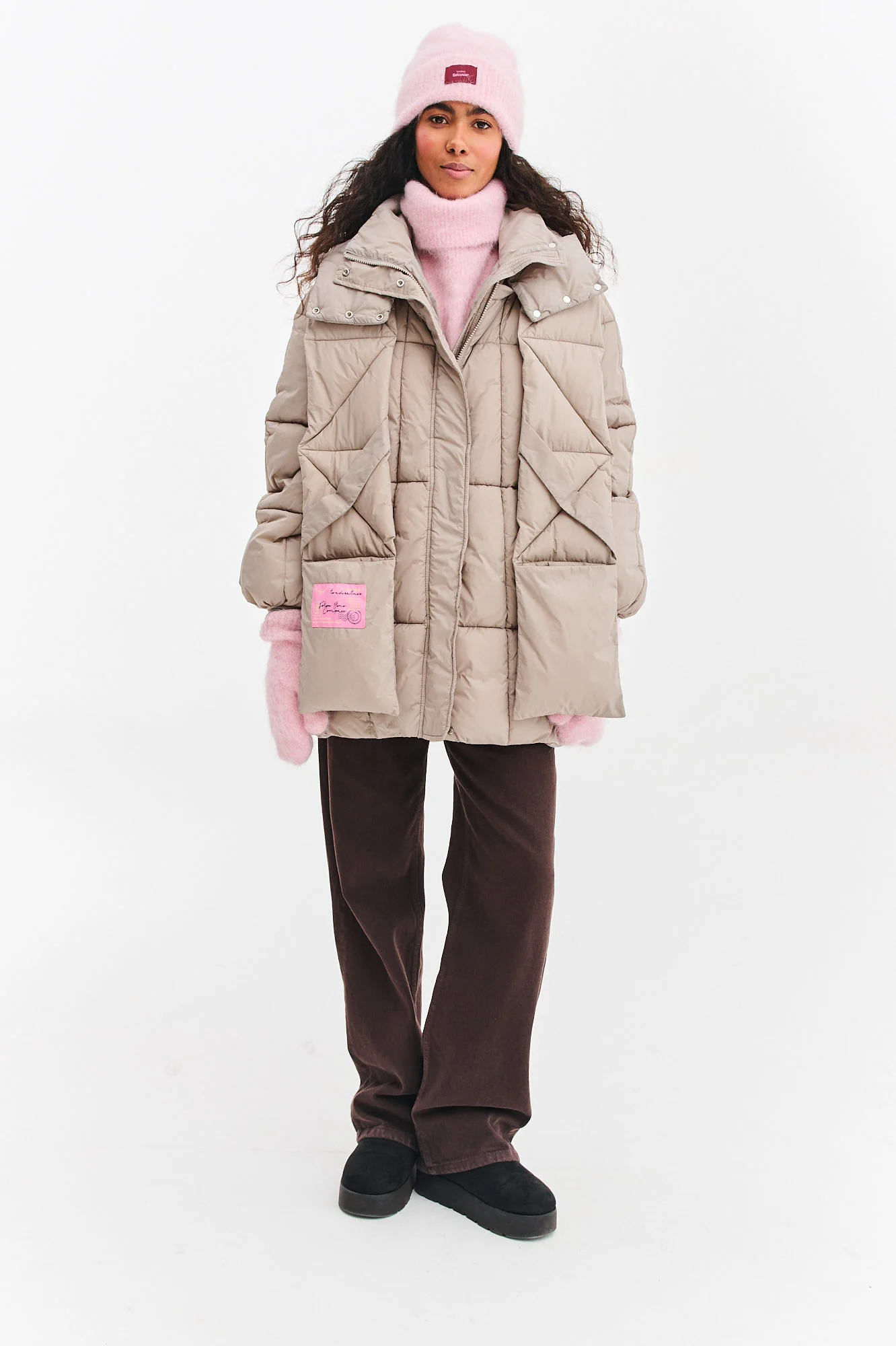 Kurtka zimowa Stormy Vanilla Sand - Image 18