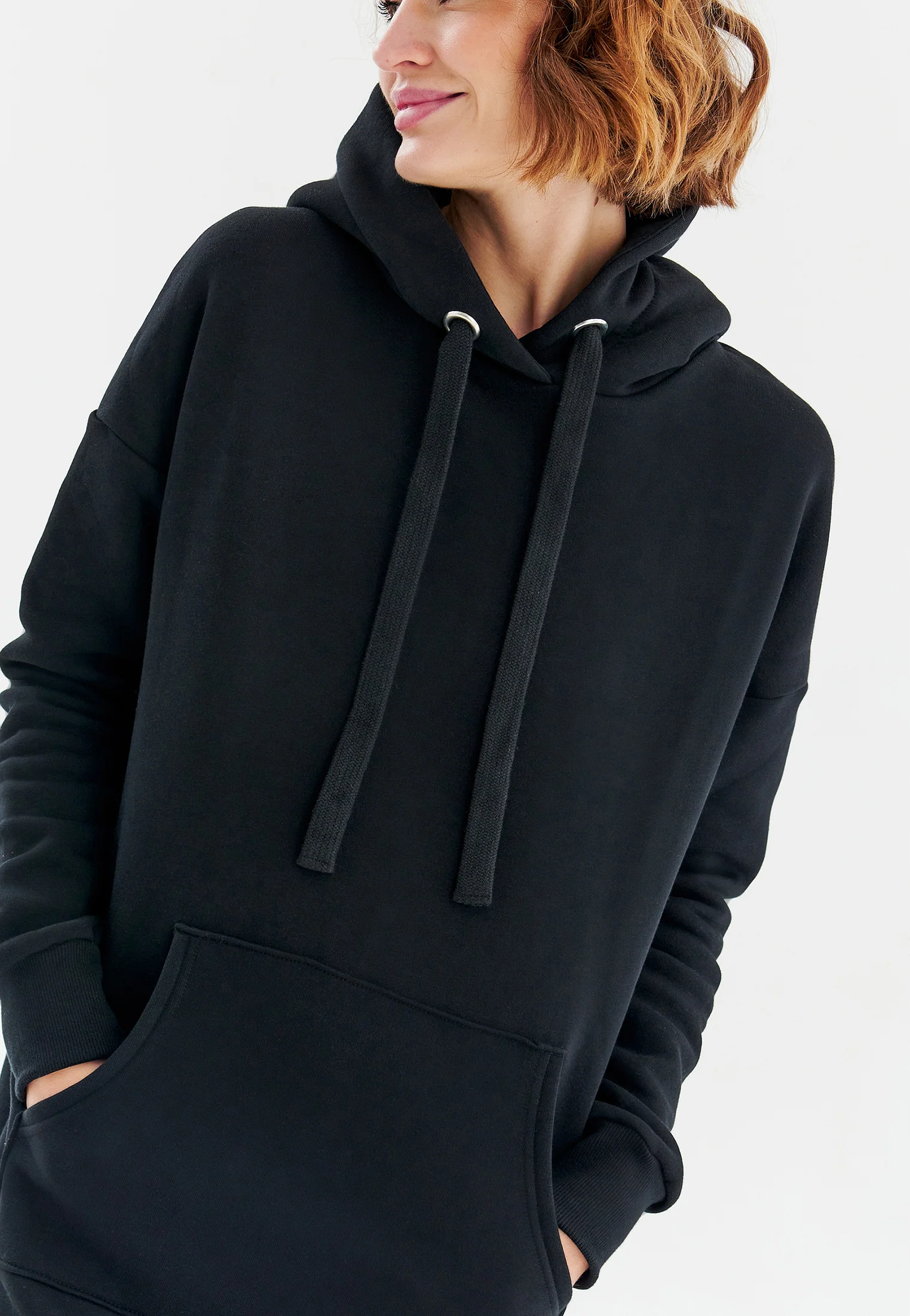 Longline Hoodie Hold Fast To Dreams - Image 17
