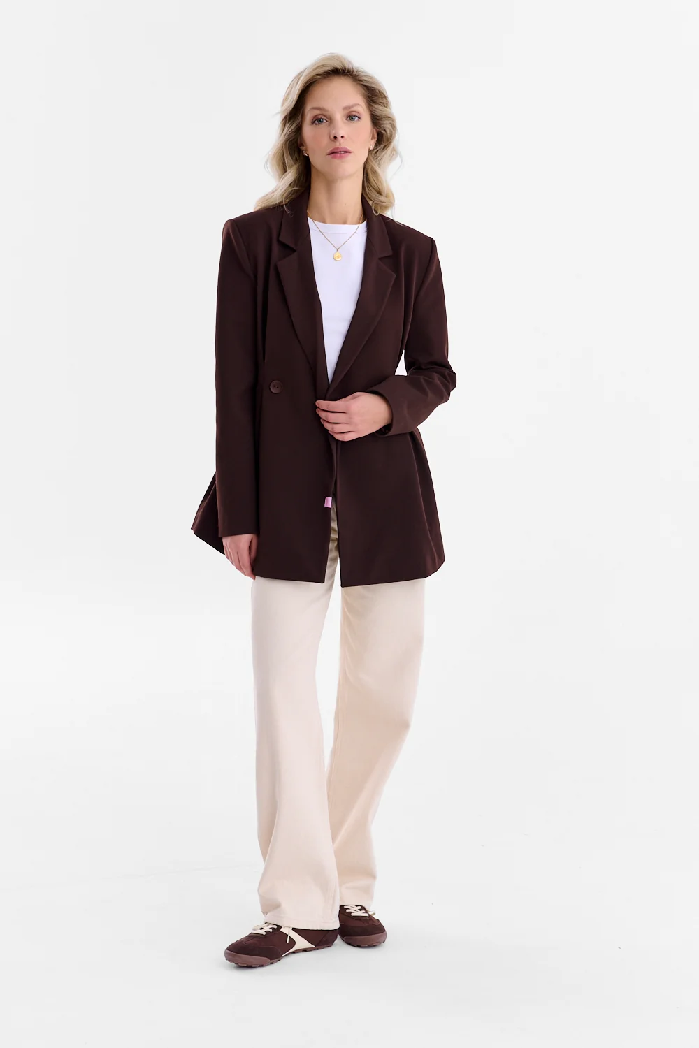 Marynarka taliowana Brown Muse - Image 20